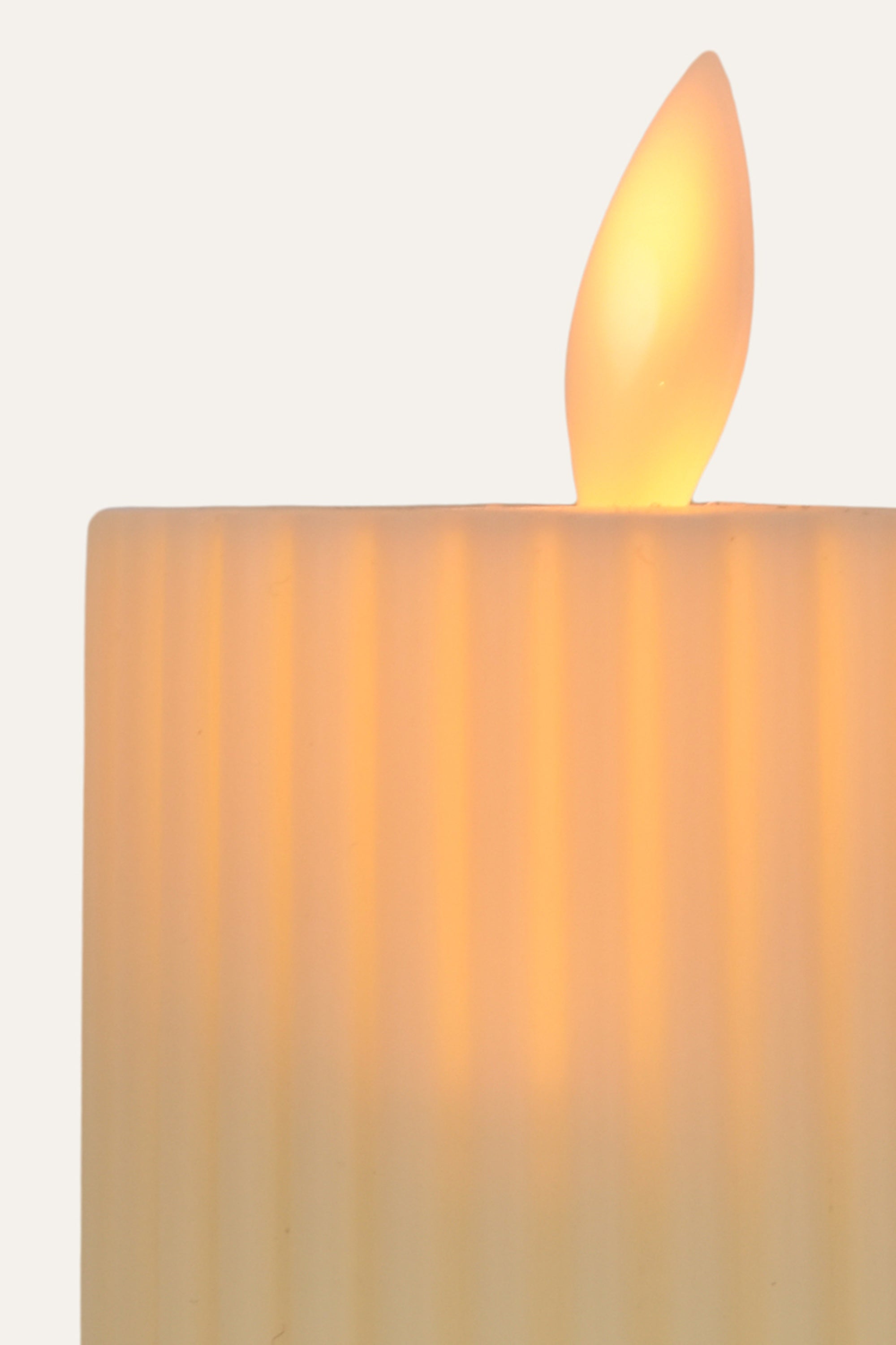 Warm Electric Pillar Candle