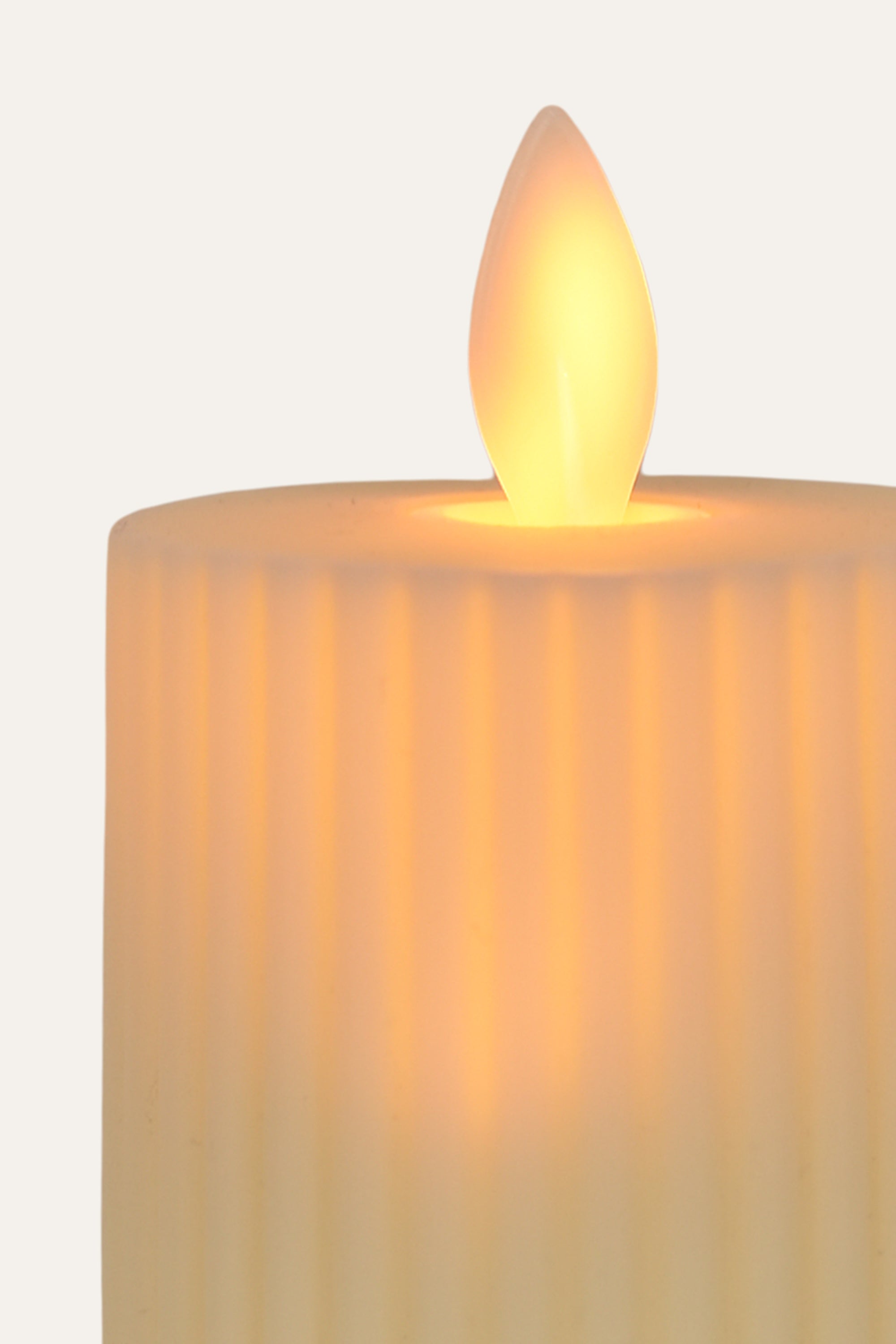 Warm Electric Pillar Candle