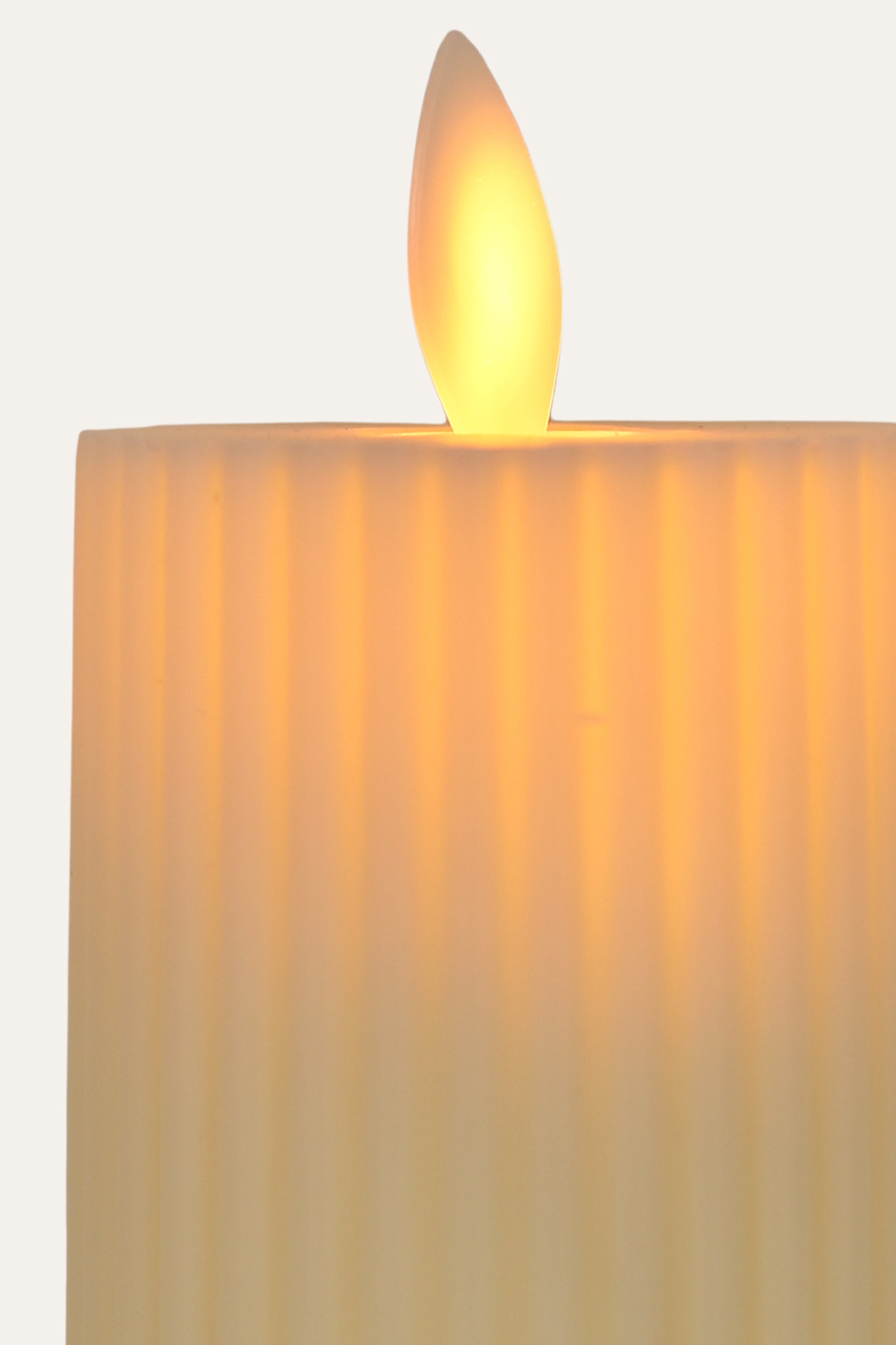 Warm Electric Pillar Candle
