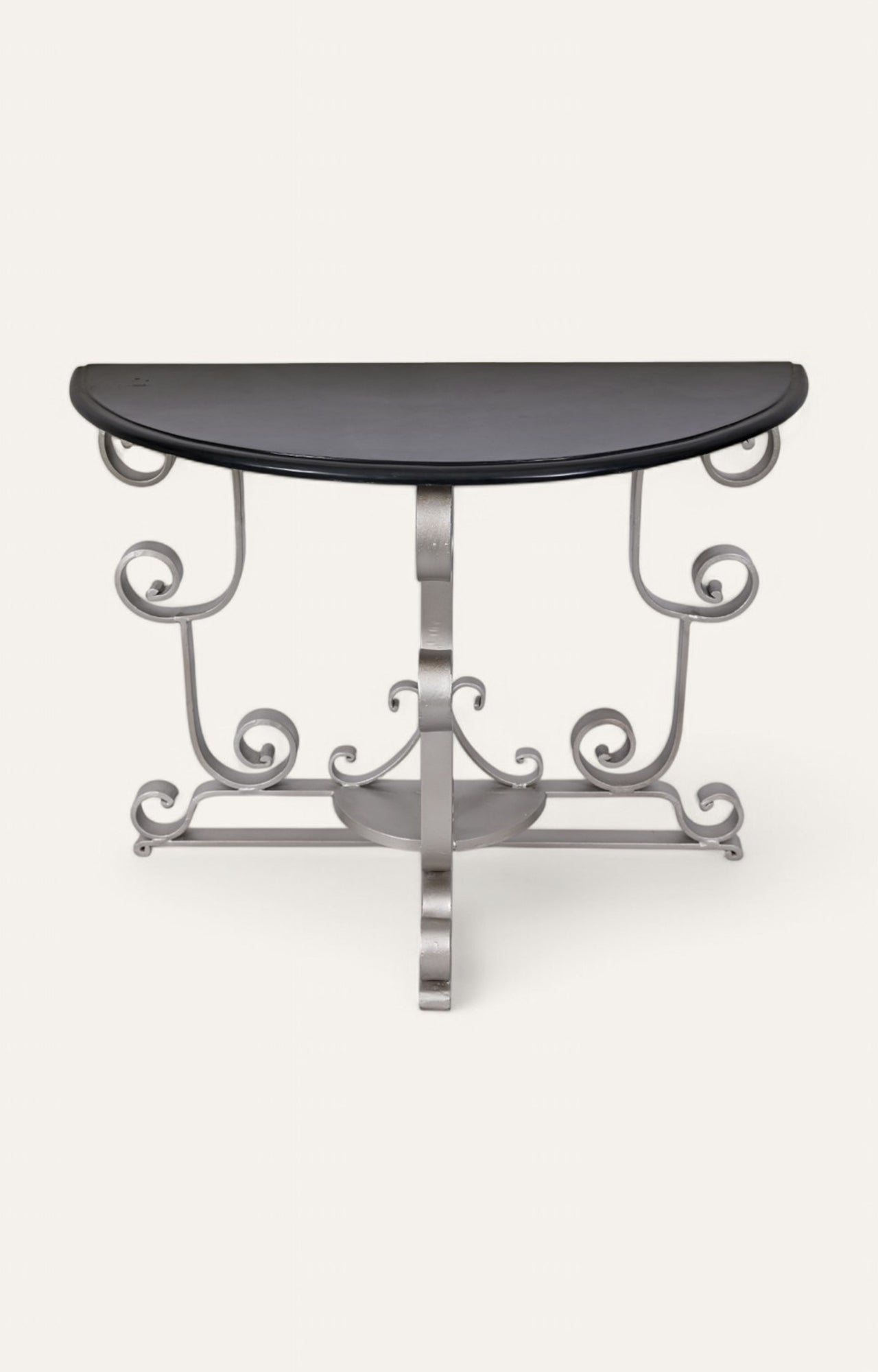 Half Moon Marble Console