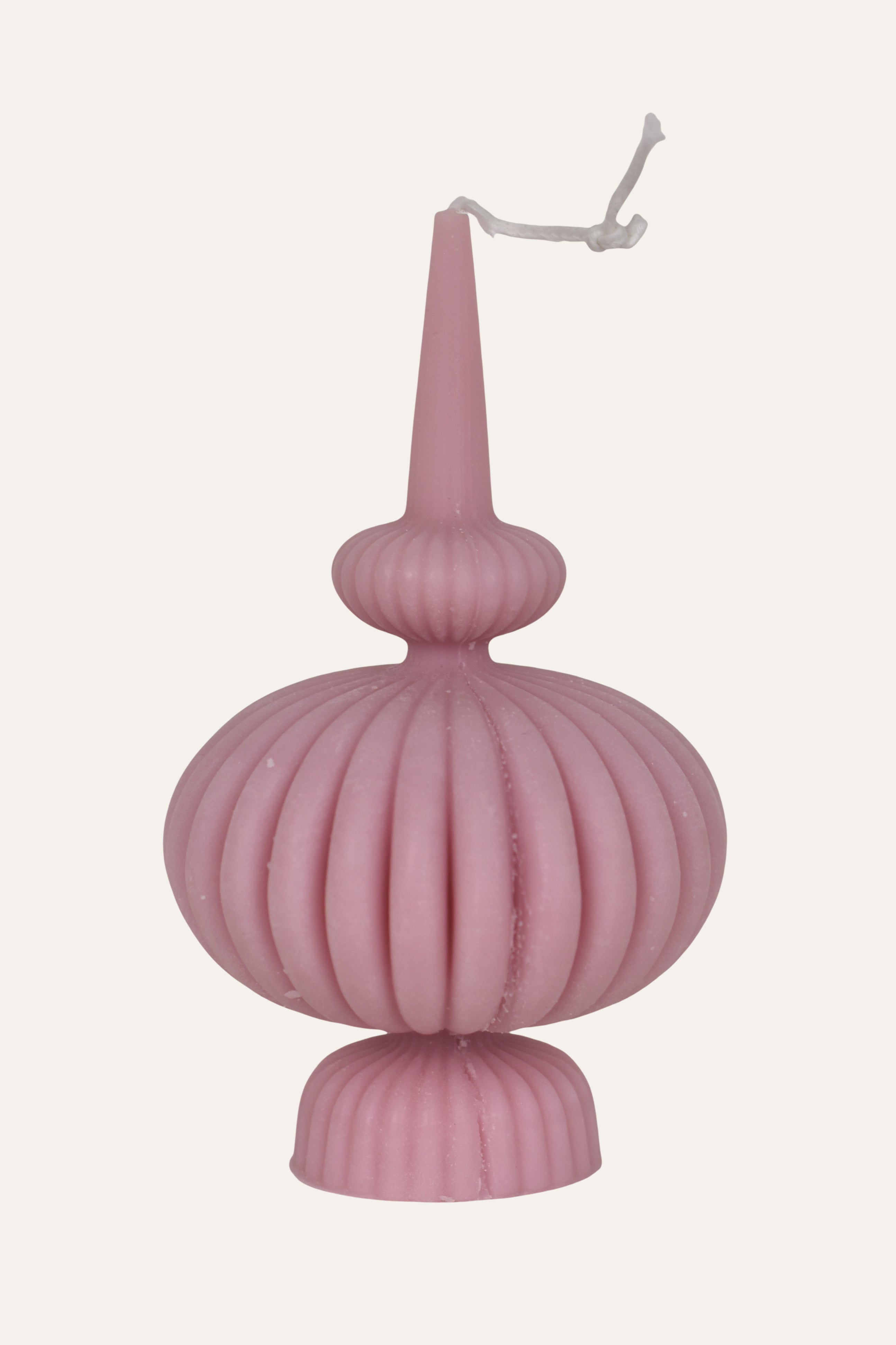 Blush Pink Sculptural Candle