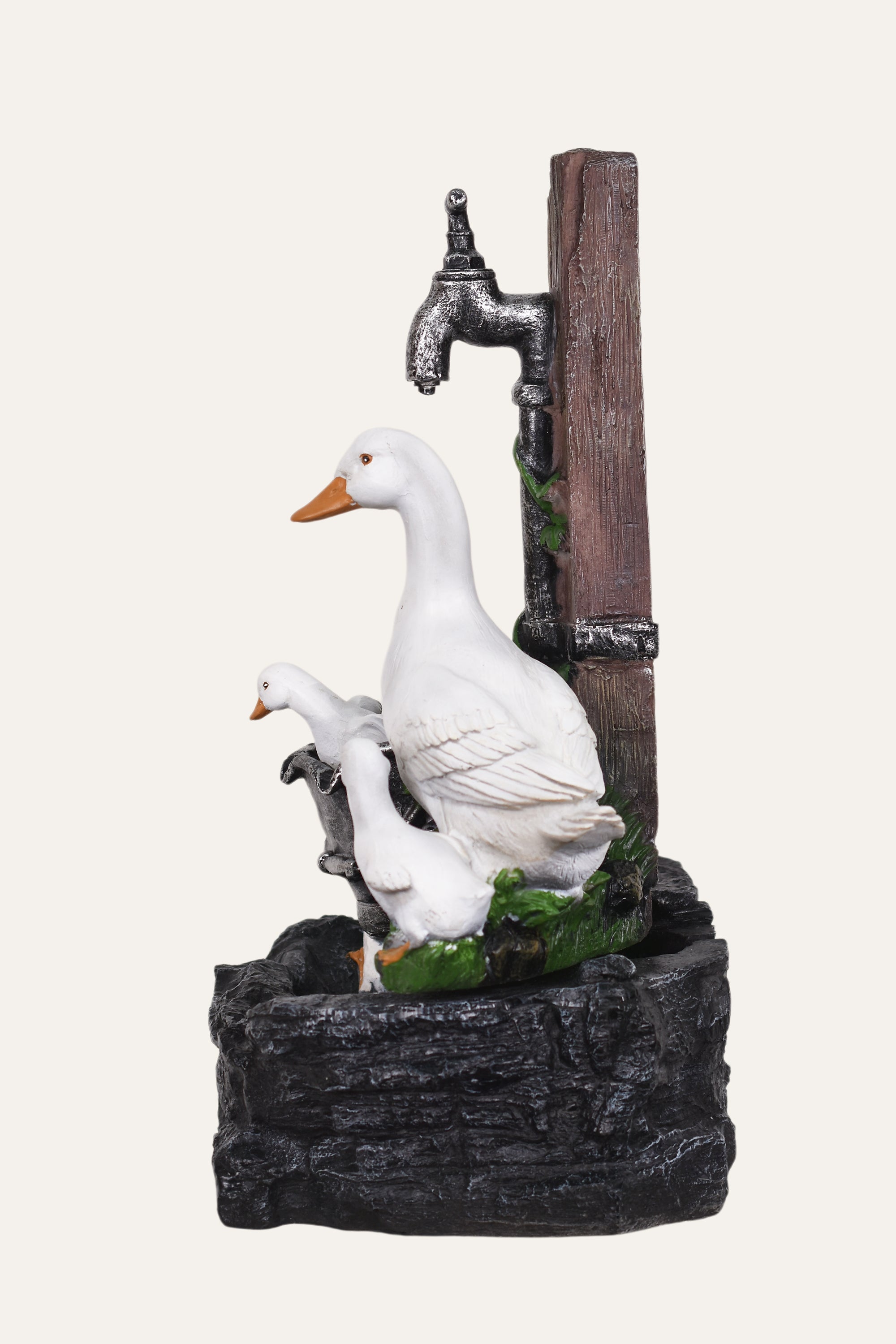 Duck Family Indoor Water Fountain