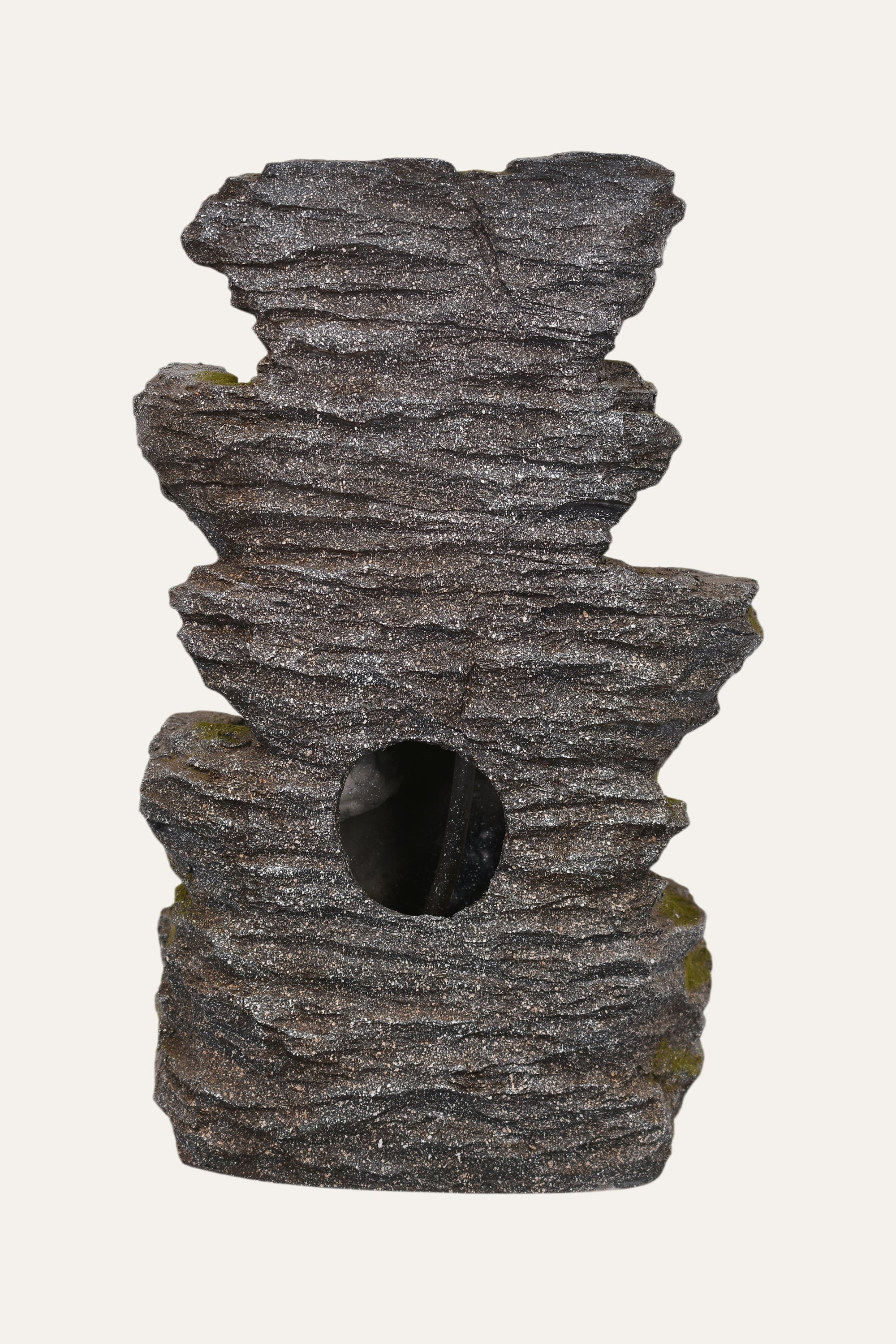 Rock Cascade Tabletop Multi-Tier Indoor Water Fountain