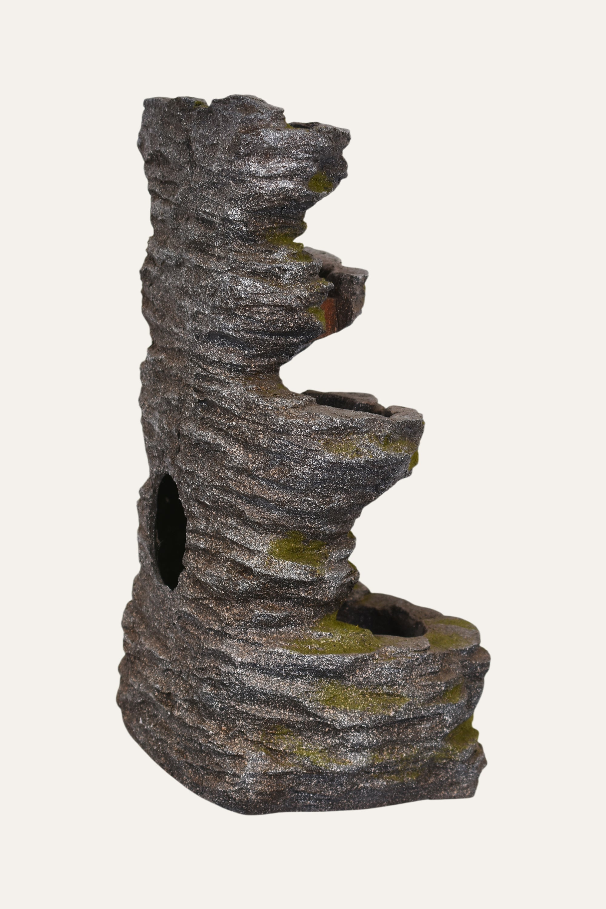 Rock Cascade Tabletop Multi-Tier Indoor Water Fountain