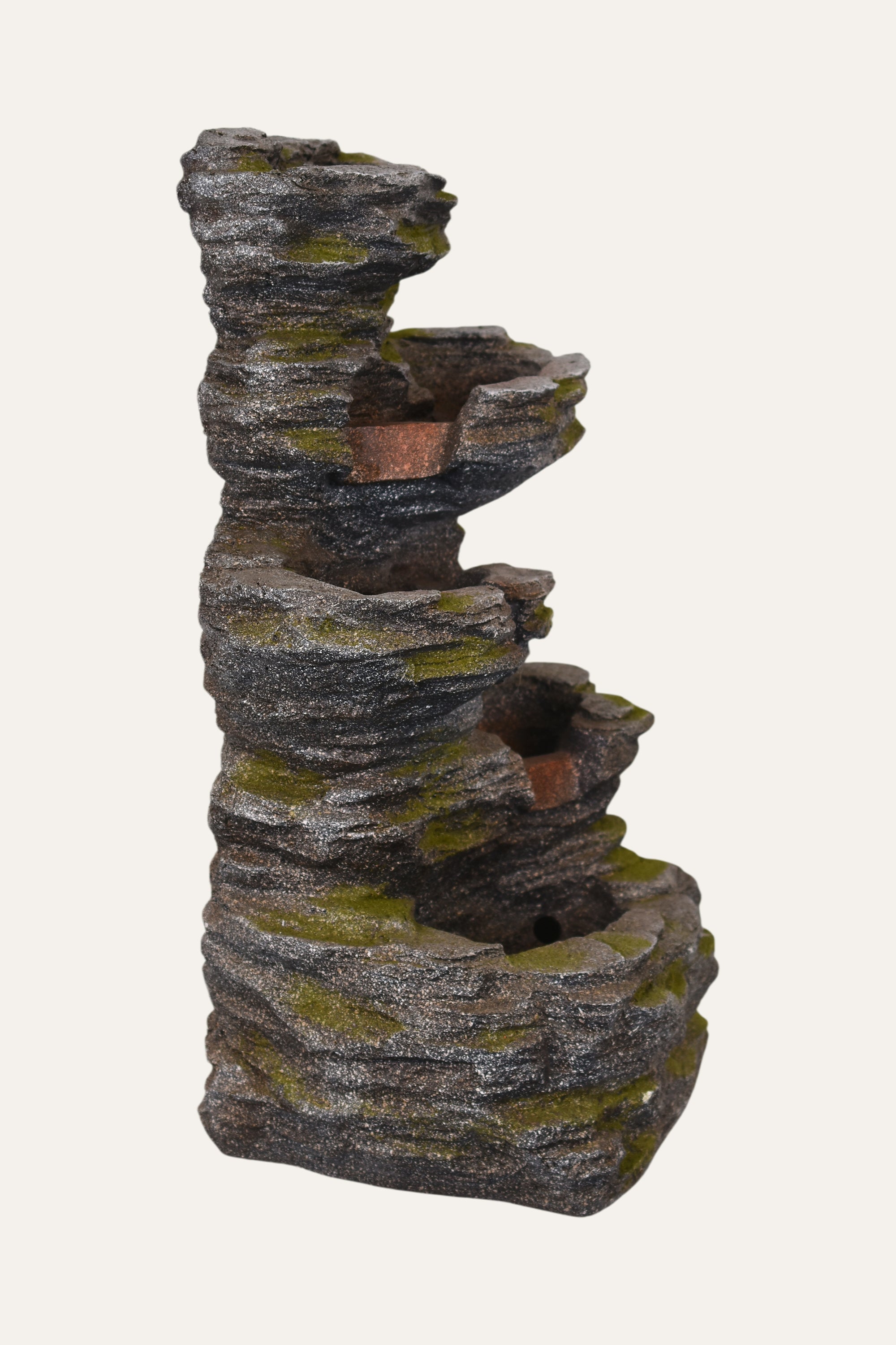 Rock Cascade Tabletop Multi-Tier Indoor Water Fountain