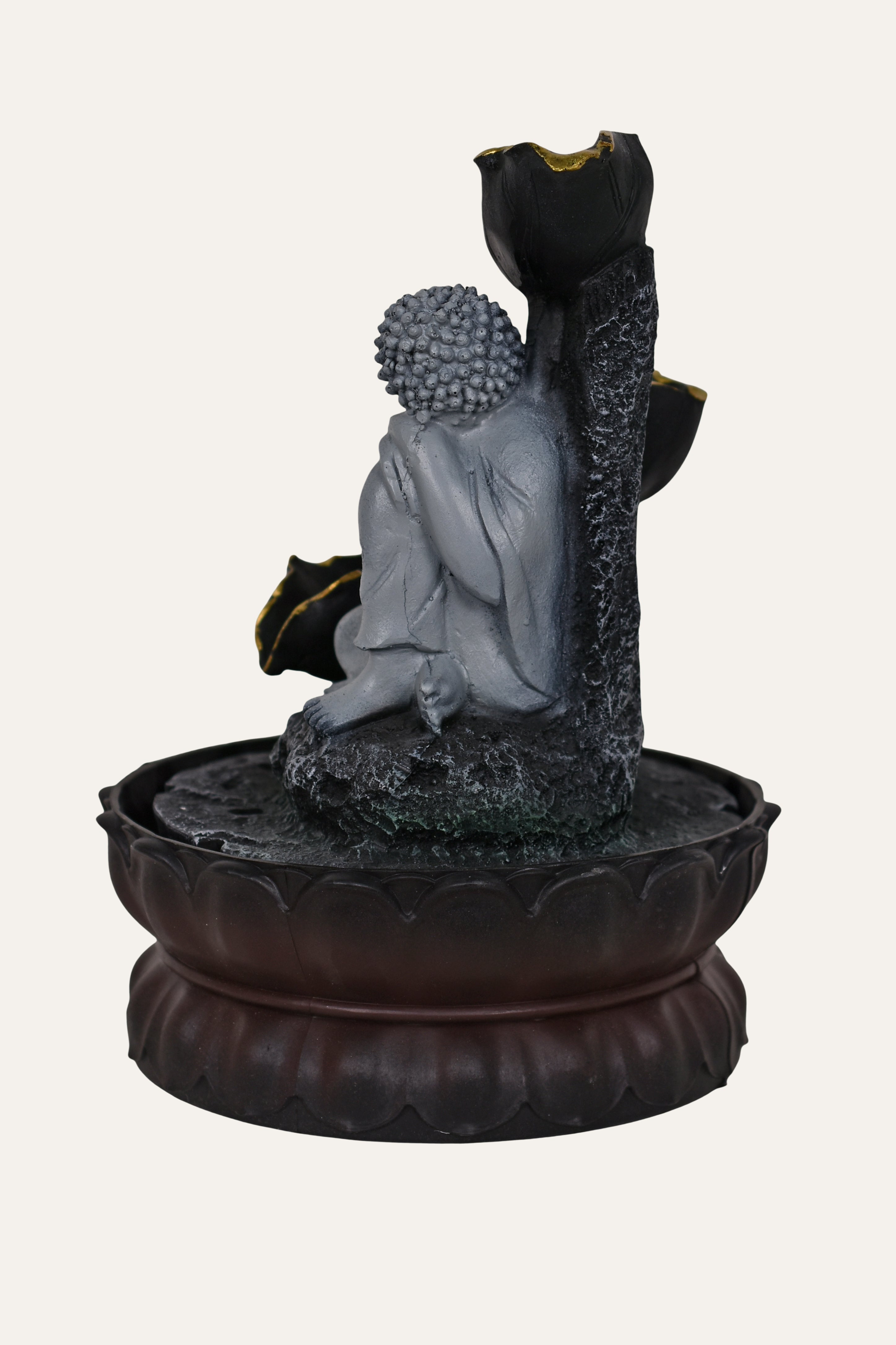 Serene Resting Buddha Water Fountain