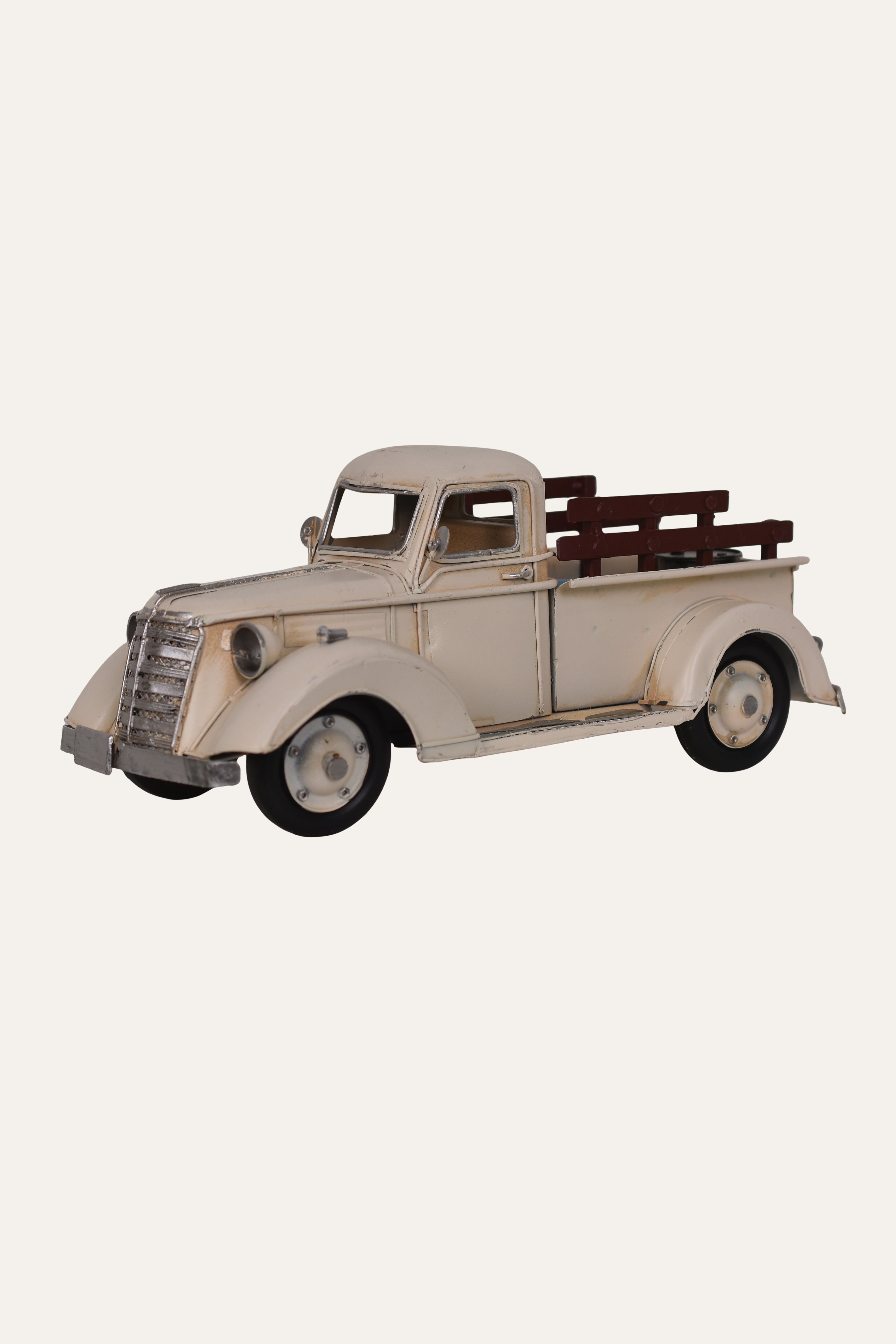Vintage Retro Metal Miniature Truck Tabletop Décor
