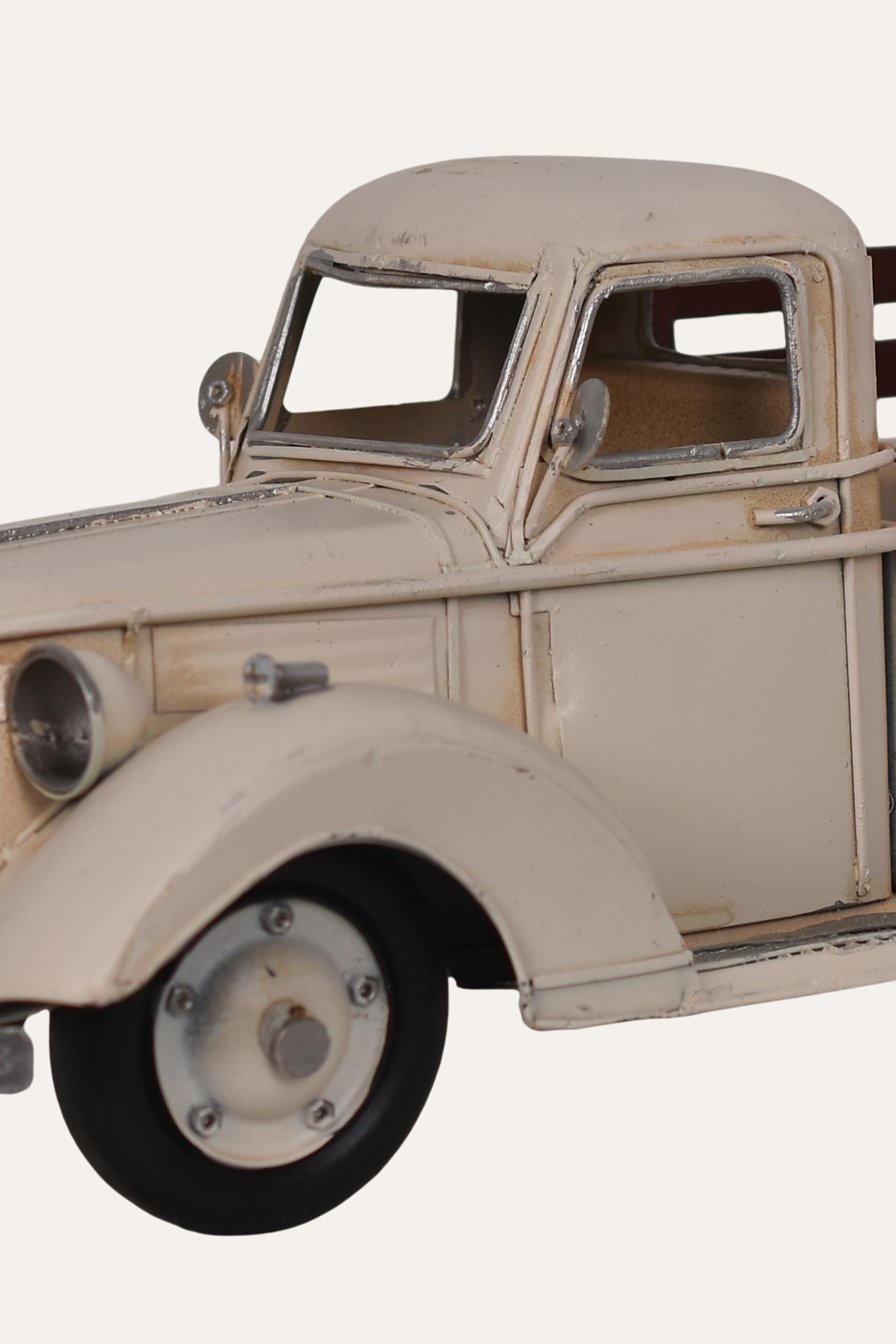 Vintage Retro Metal Miniature Truck Tabletop Décor