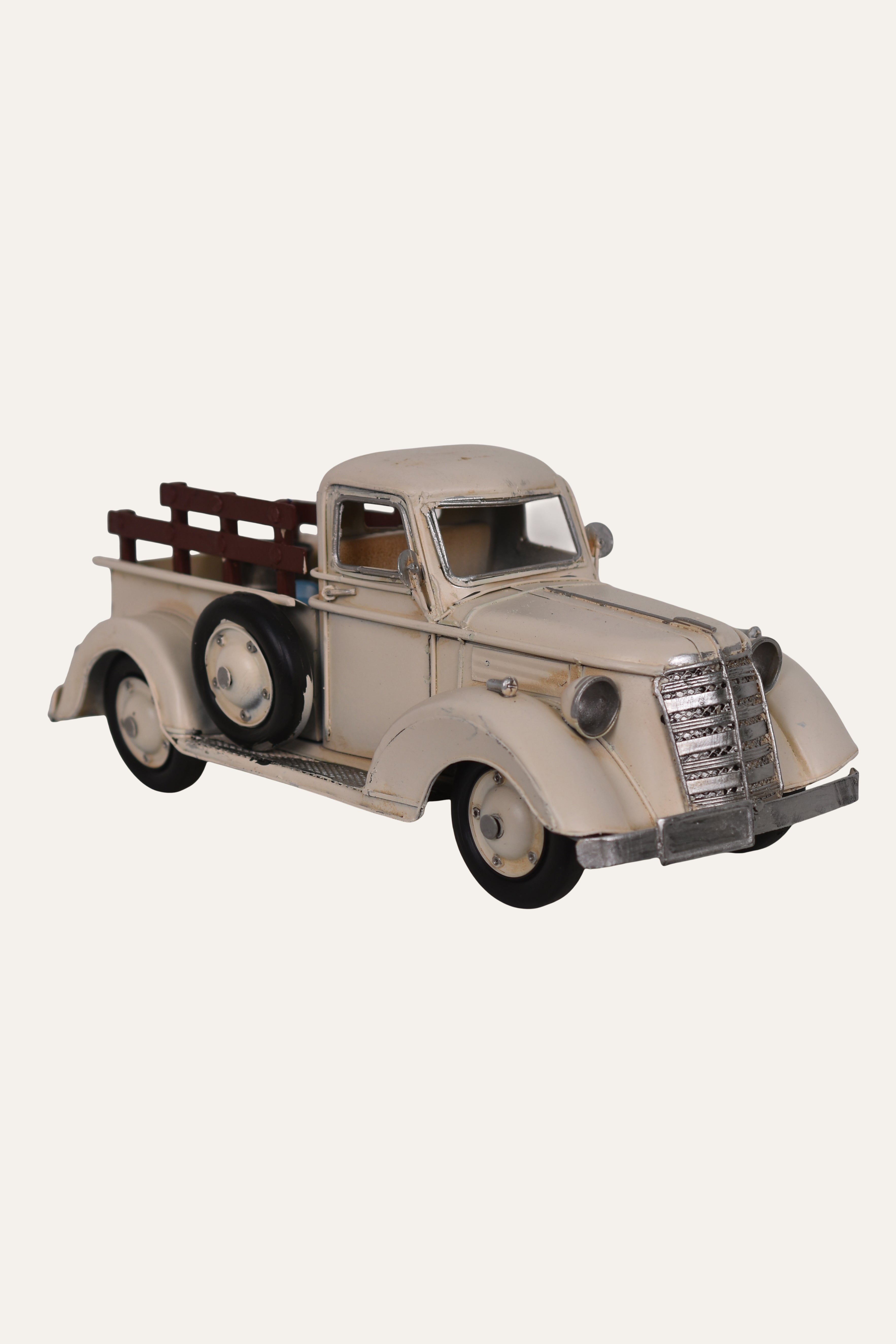 Vintage Retro Metal Miniature Truck Tabletop Décor