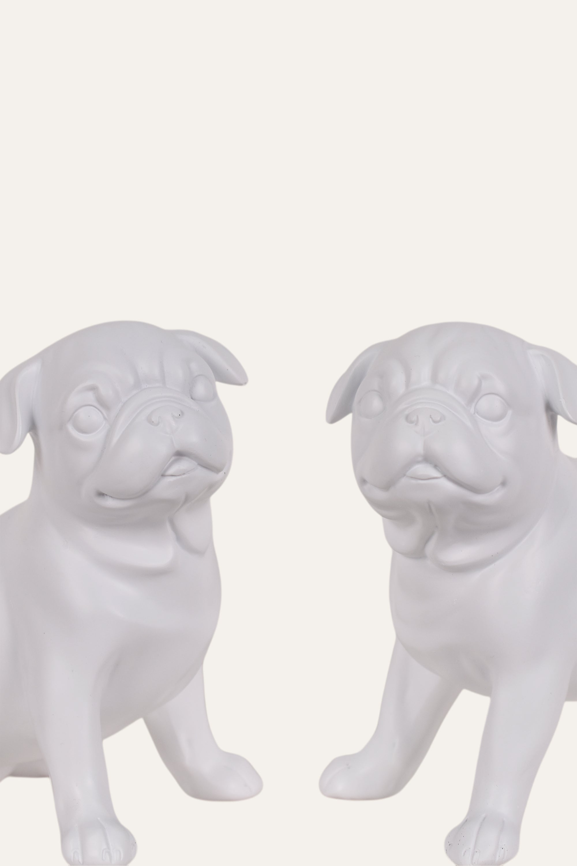 Adorable Resin Puppy Figurine Set Table Décor (Set of 2)