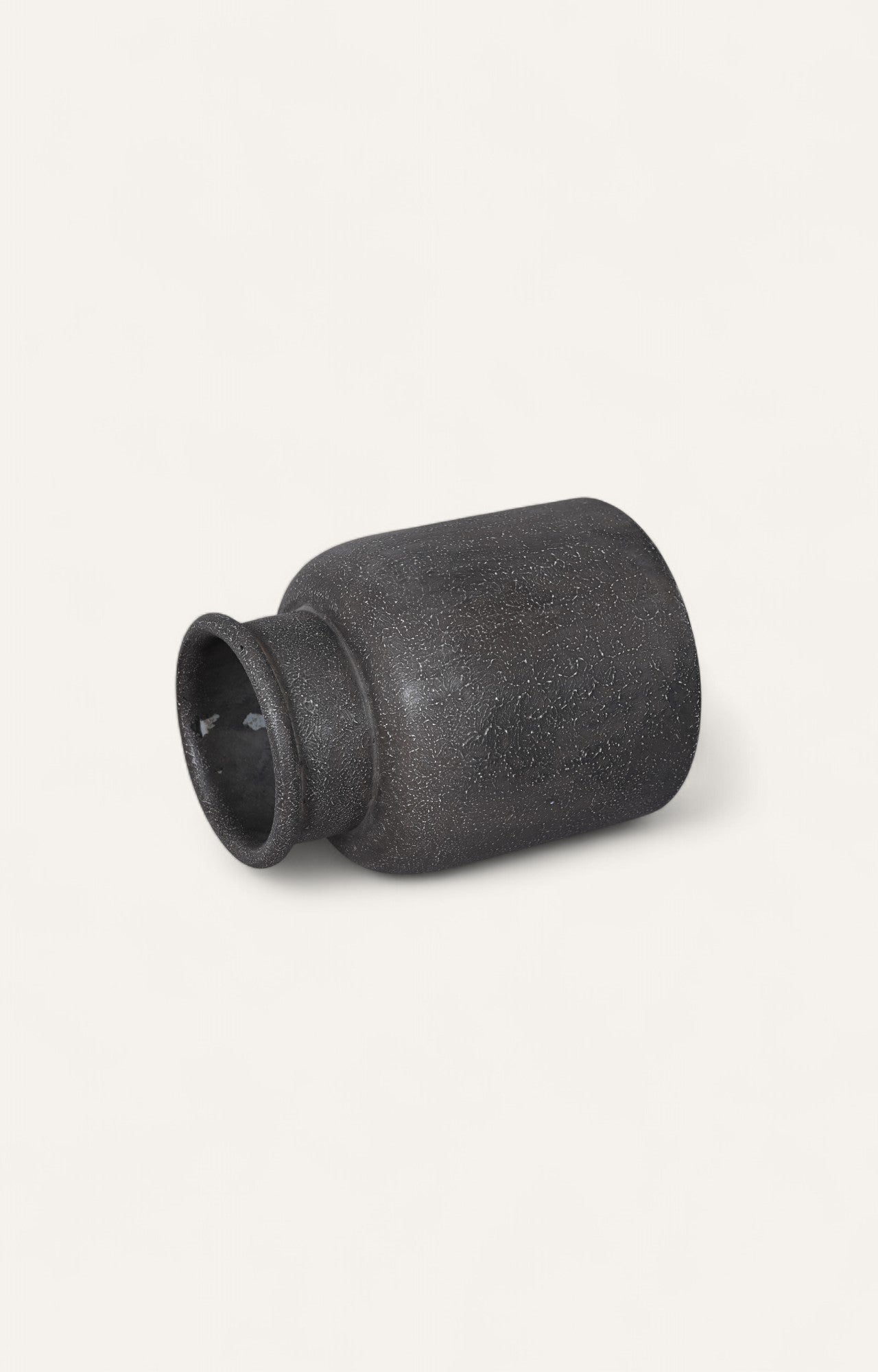 Matte black Indoor Planter for Faux Plants or Trees