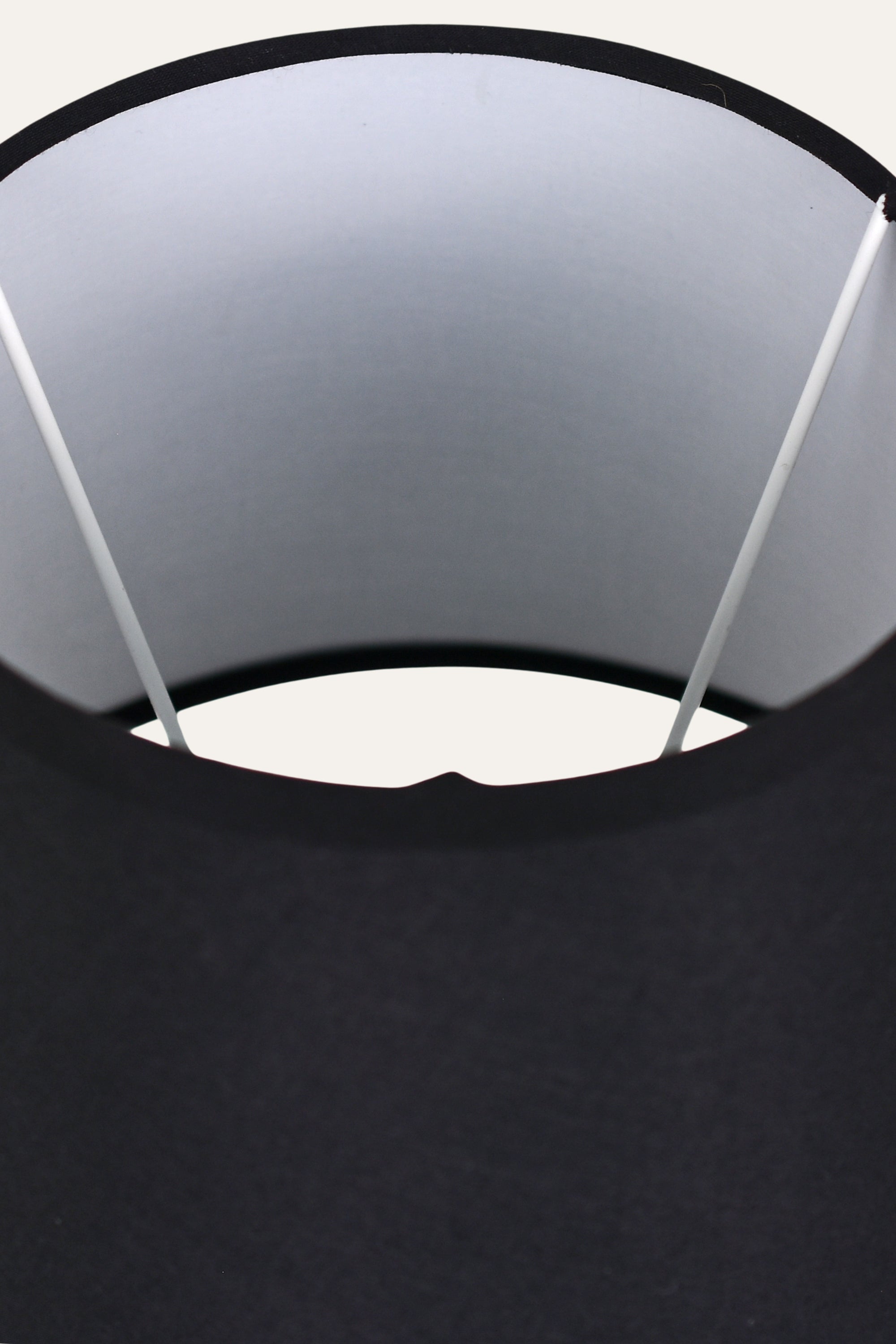 Textured Black Ceramic Table Lamp