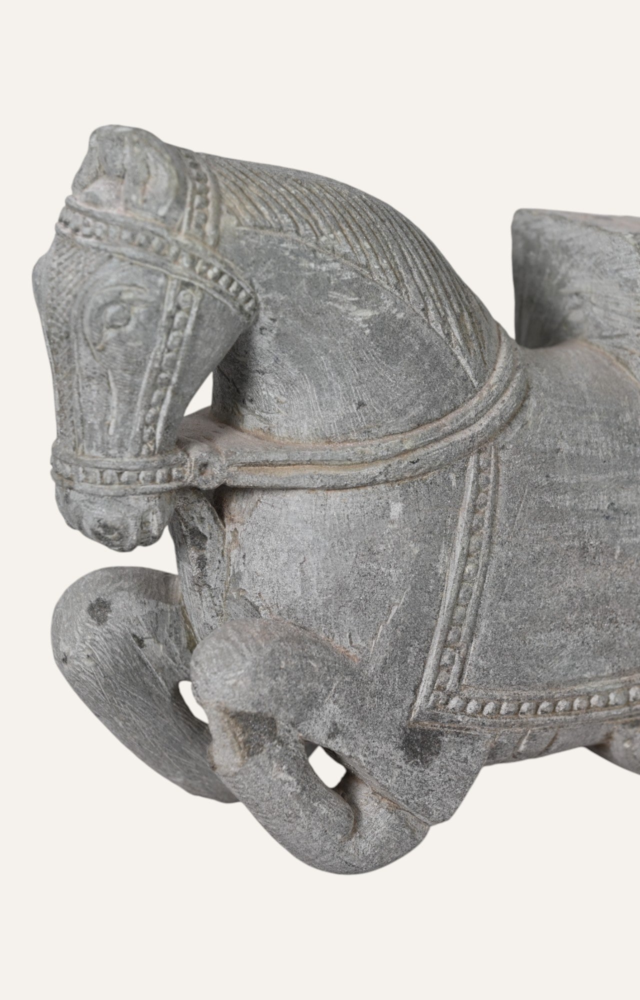 Riding Horse Bust Sculpture