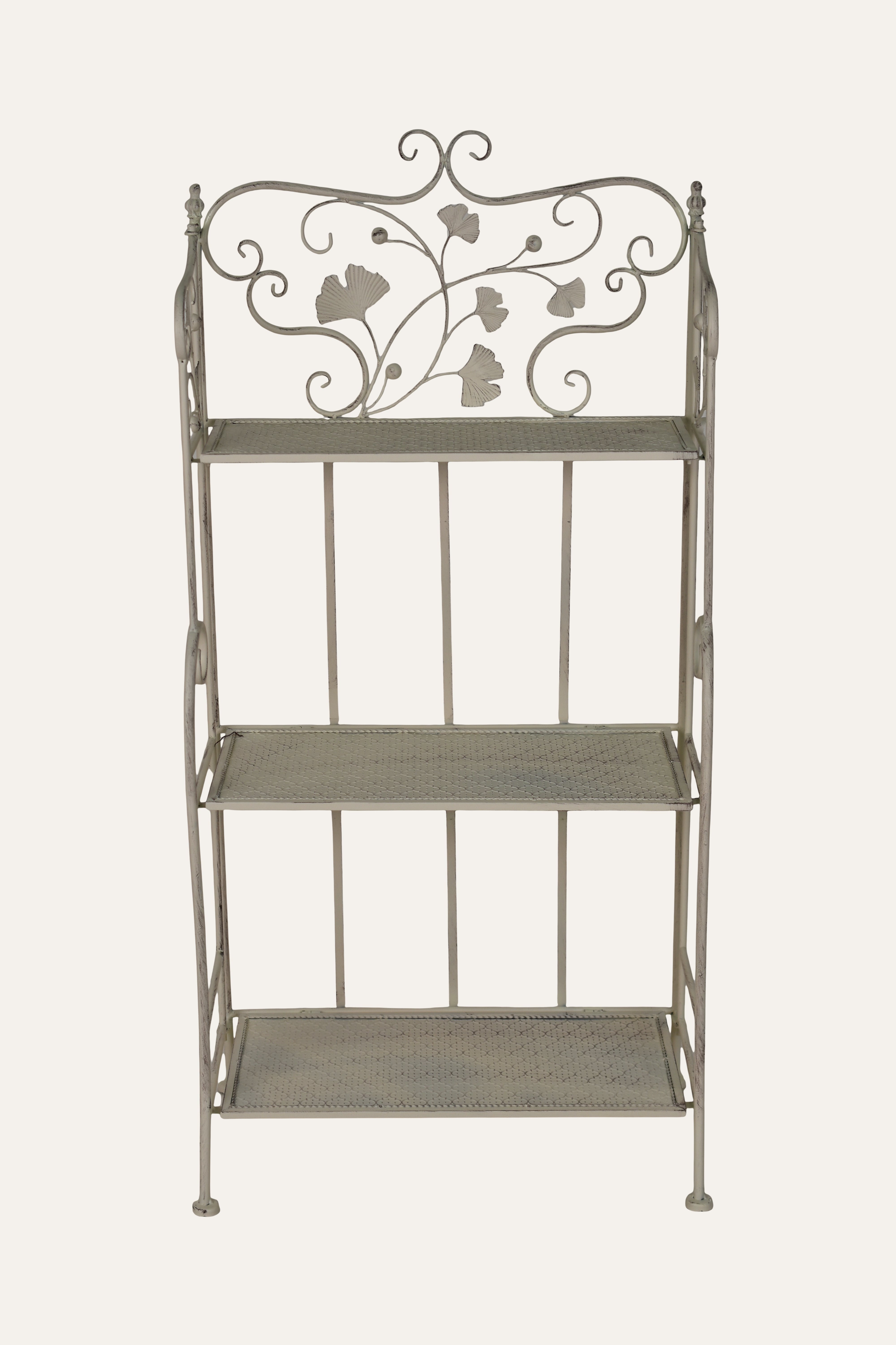 Vintage Iron 3-Tier Storage Shelf