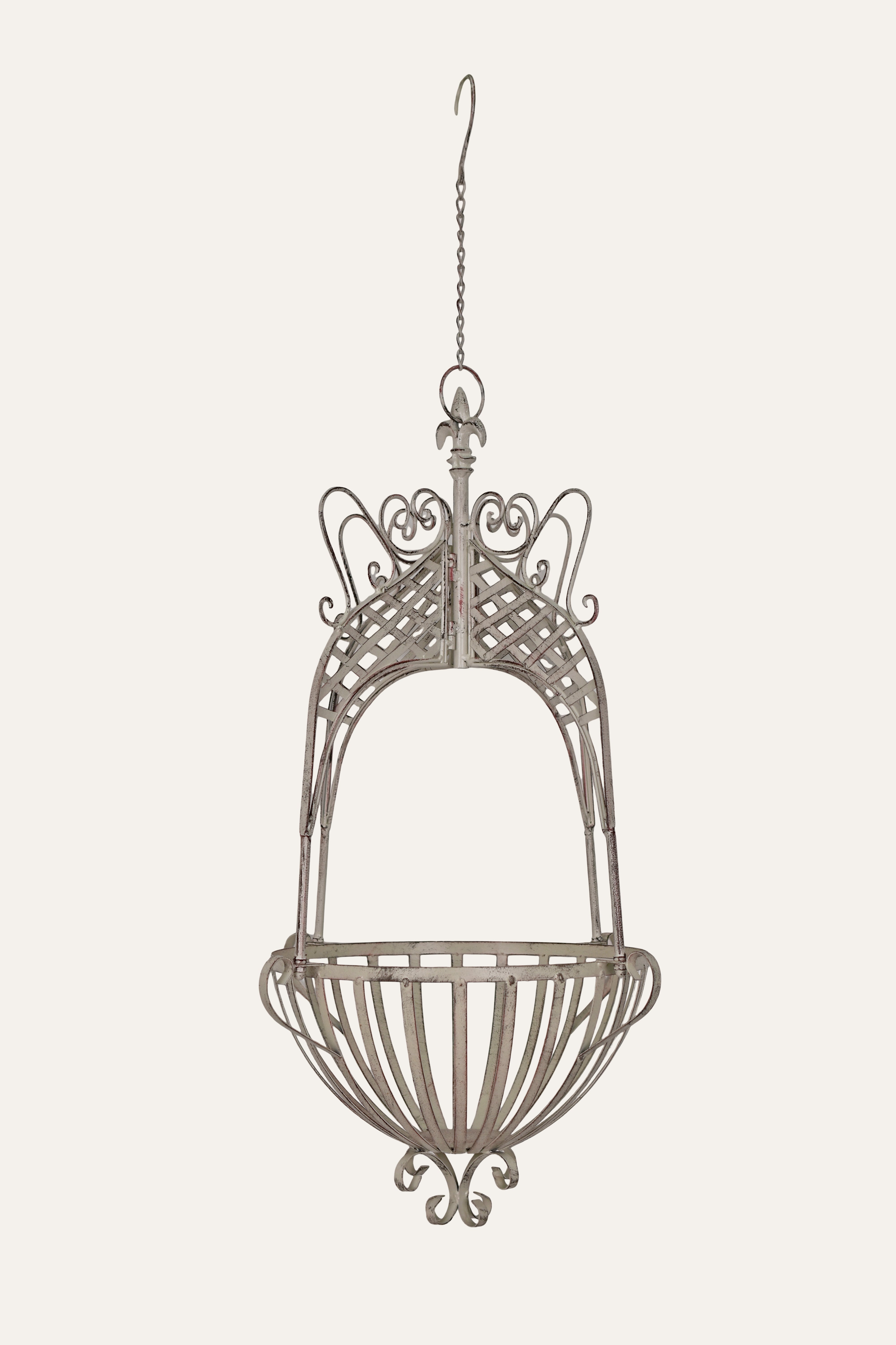 Vintage Metal Hanging Cage
