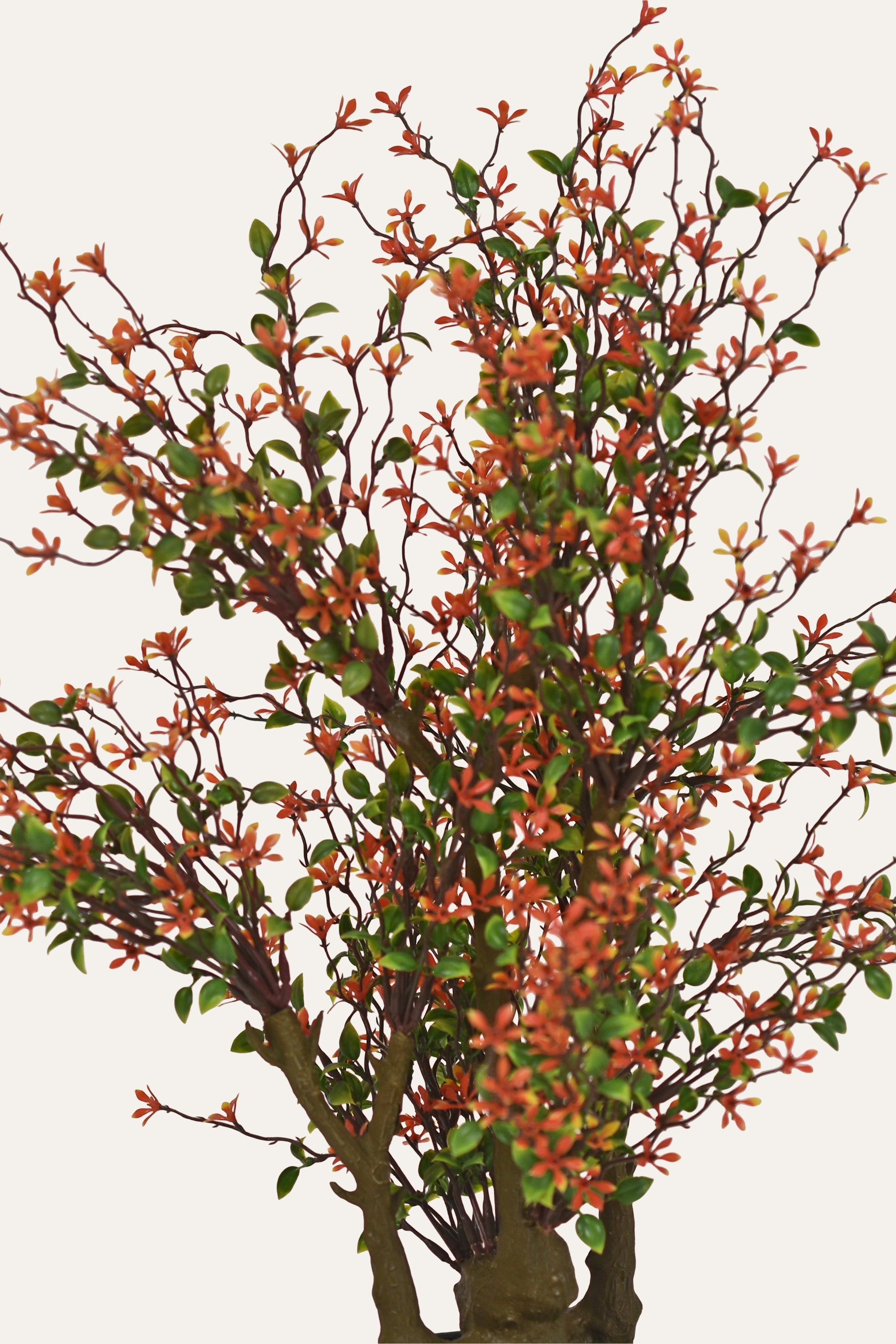Red Blush Bloom Artificial Flowering Plant