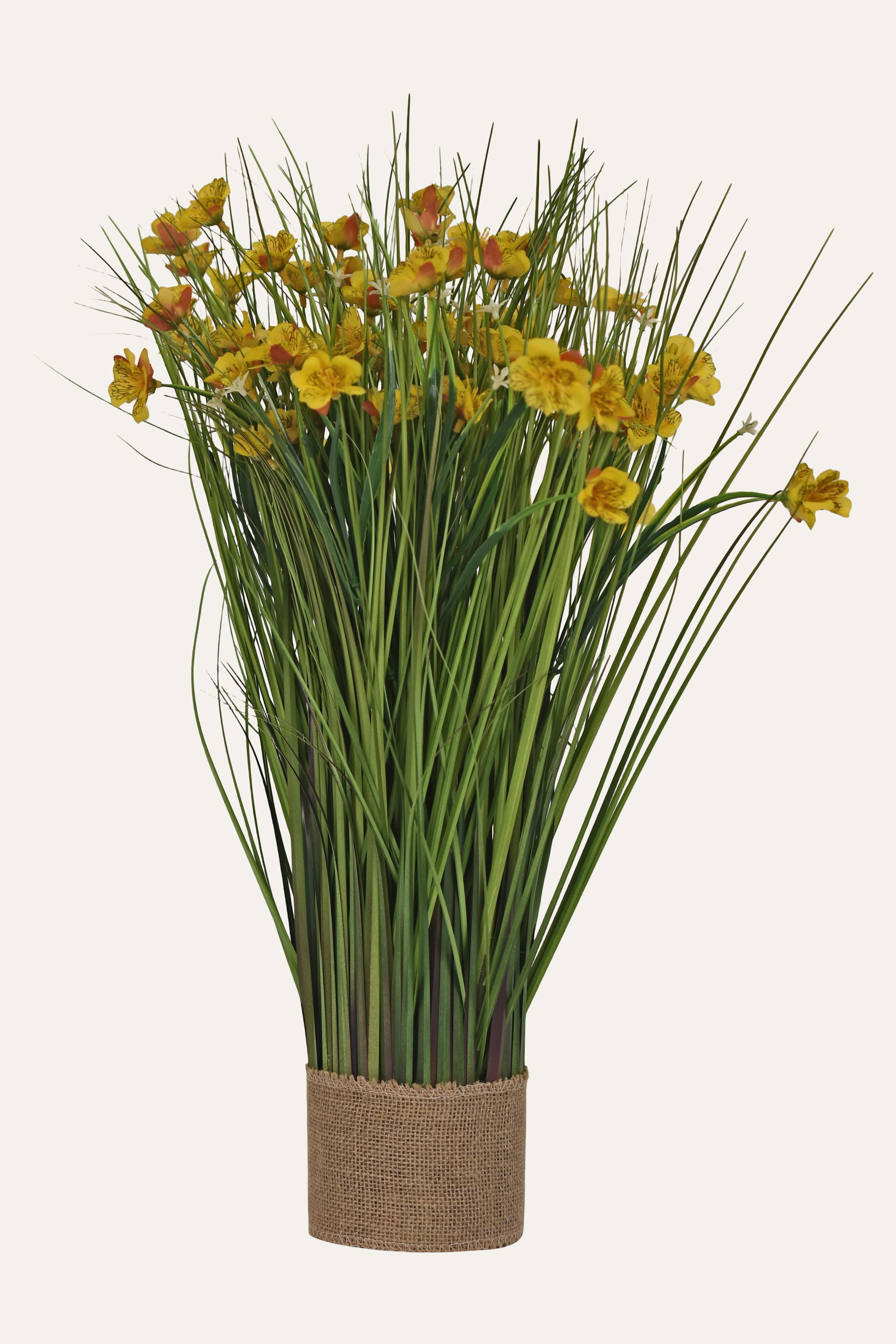 Yellow Bloom Artificial Daffodil Plant