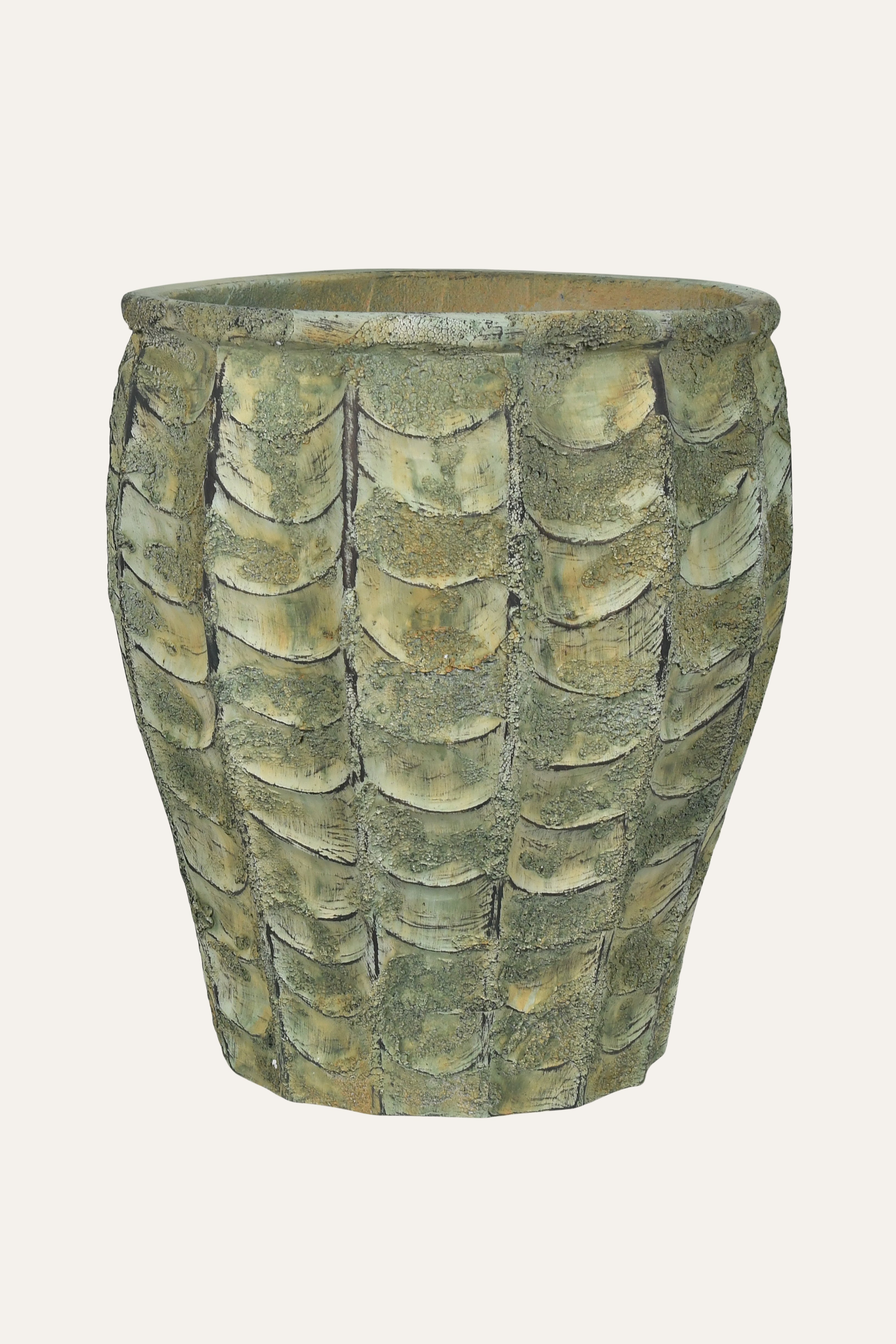 Handcrafted Patina Terracotta Rustic Planter- Big