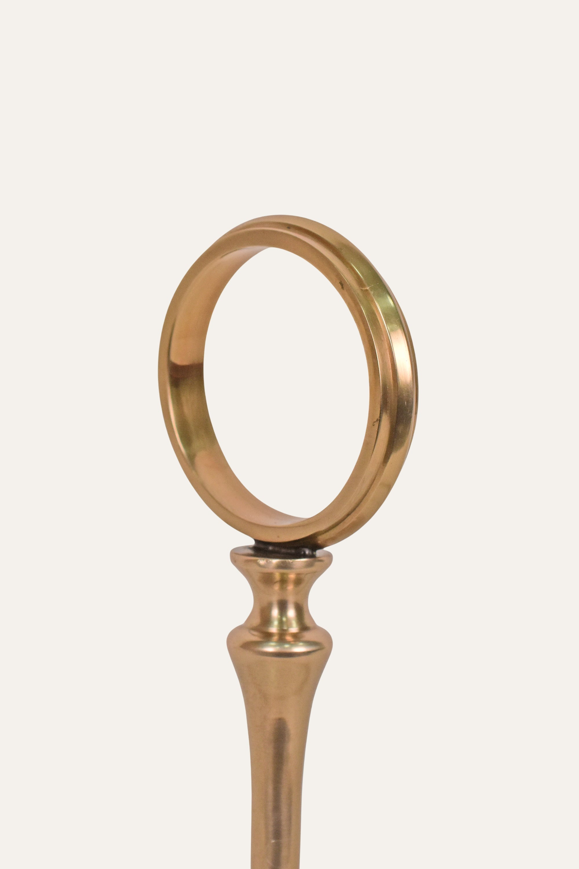 Antique Brass & Glass Cake Stand