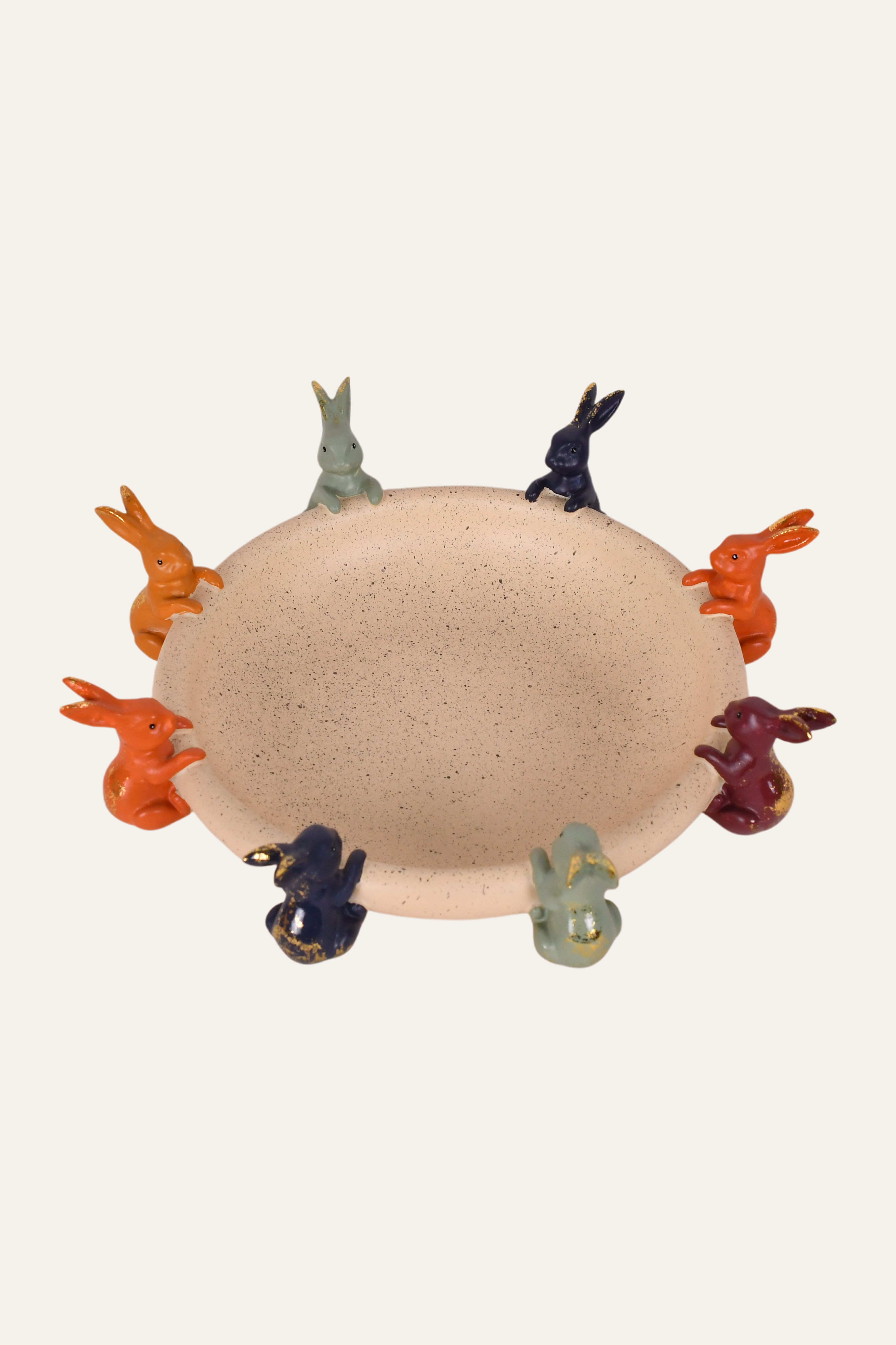 Rabbit Rim Decorative Bowl