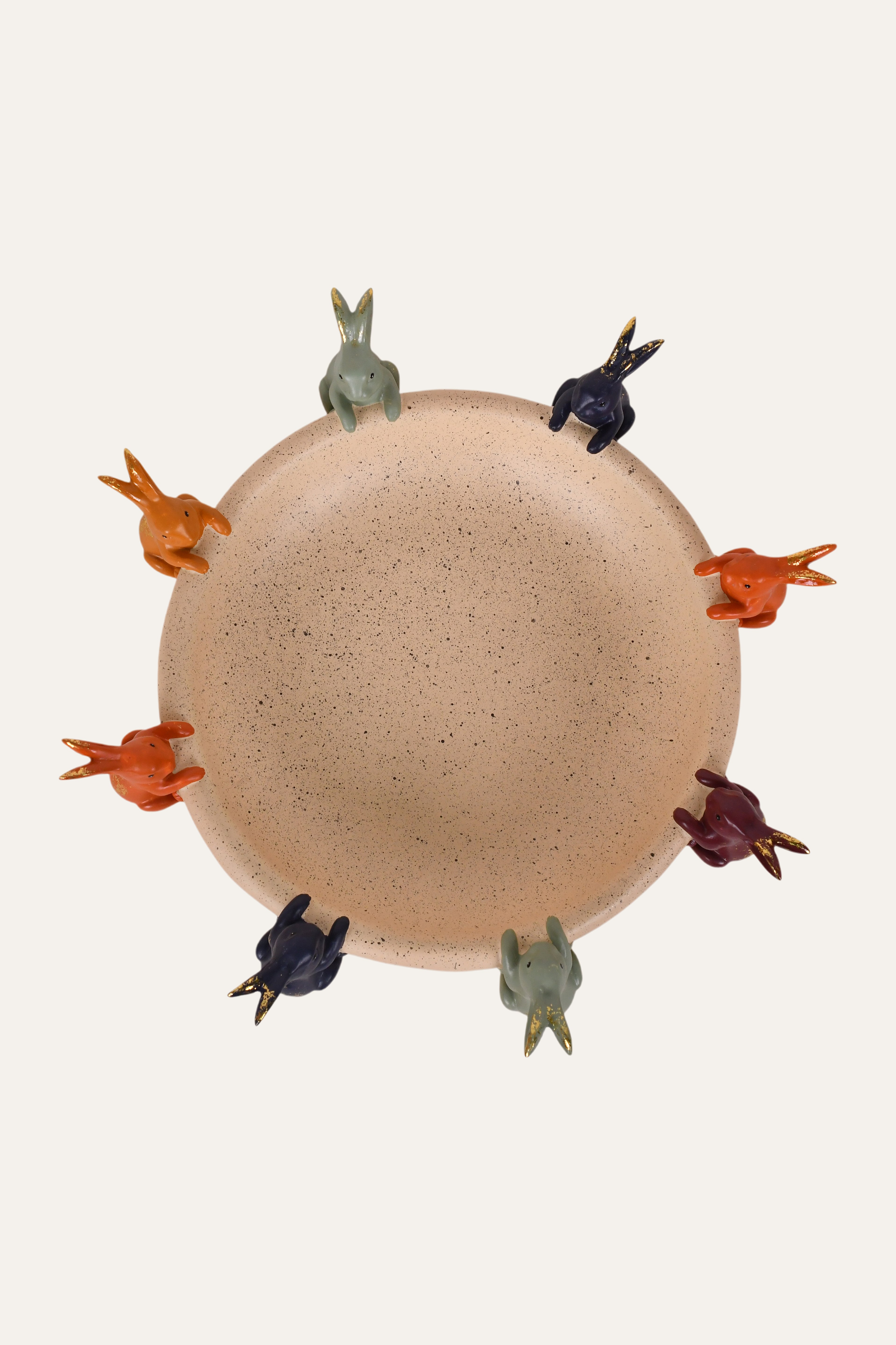 Rabbit Rim Decorative Bowl