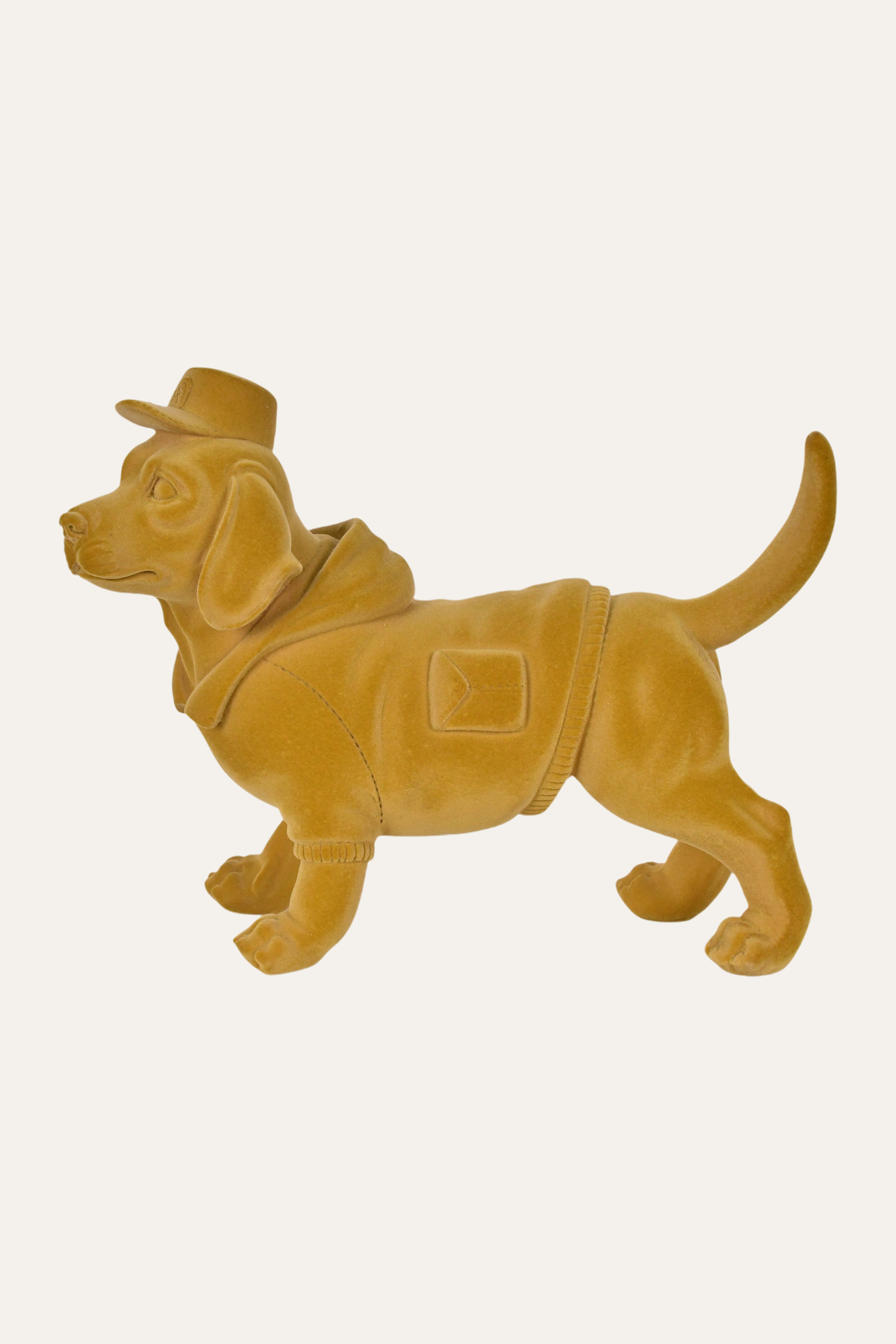 Decorative Standing Dog Sculpture