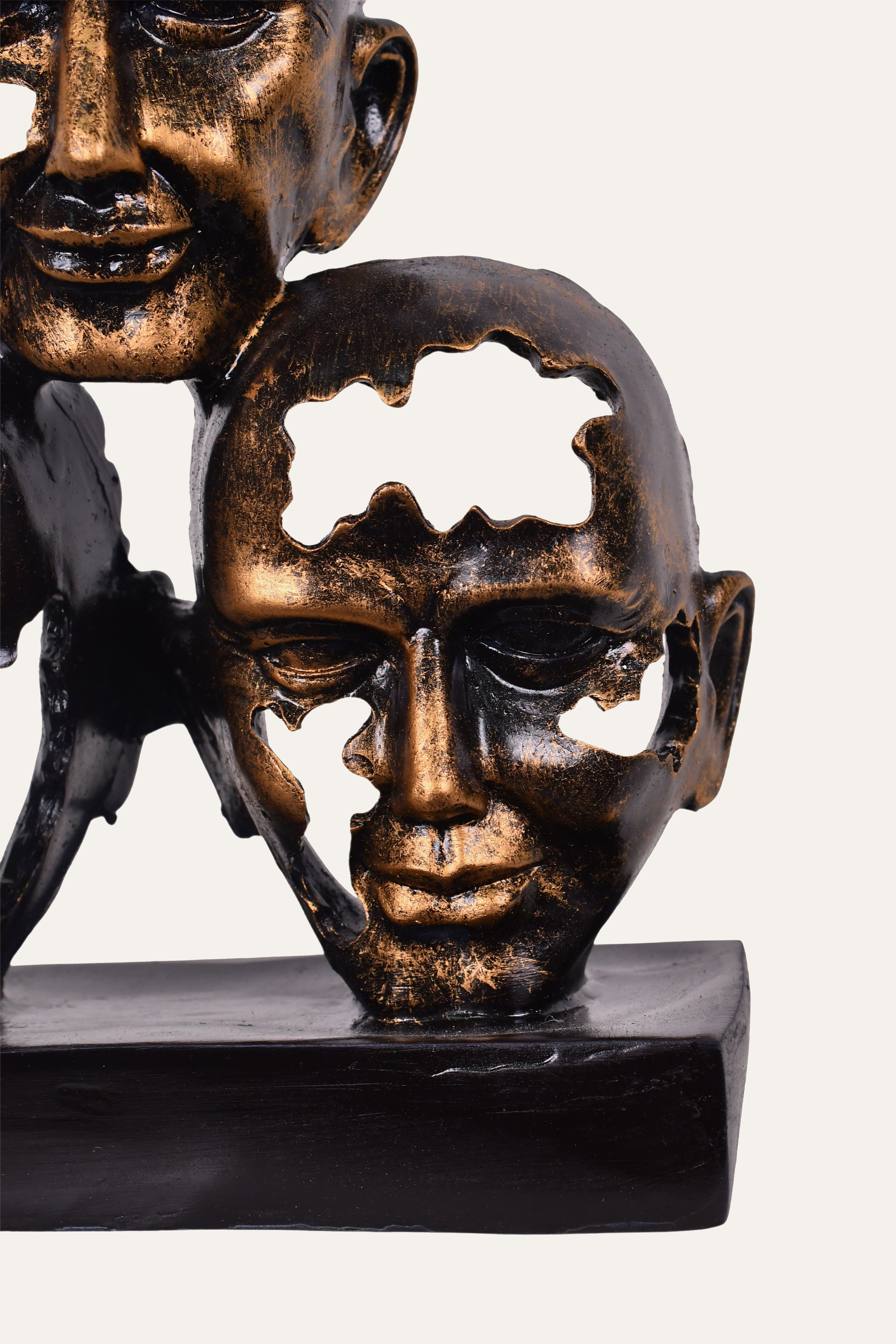 human heads decorative item for home