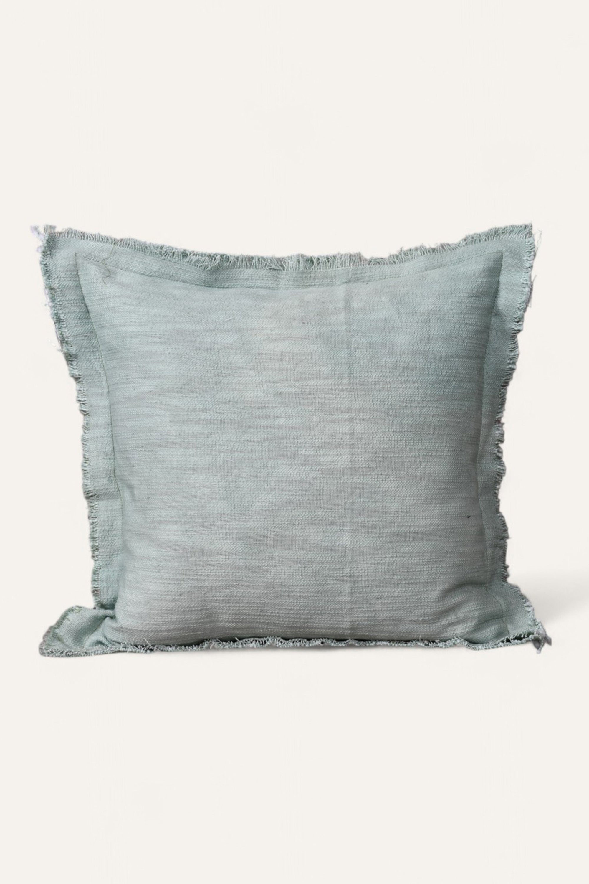 Stripes of Green Cushion