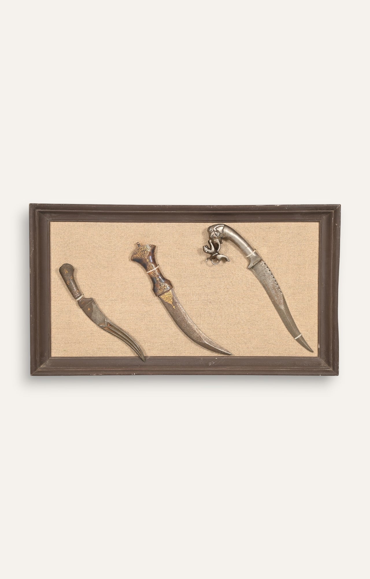 Framed Vintage Dagger Wall Art