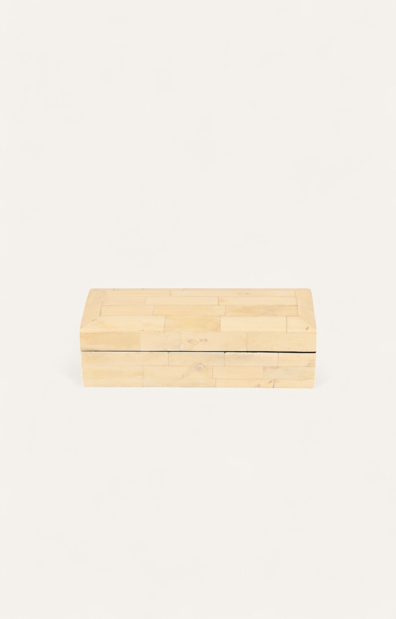 Minimal Cream Bone Inlay Box
