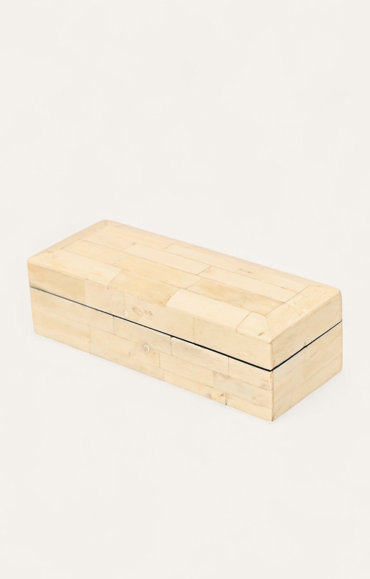 Minimal Cream Bone Inlay Box