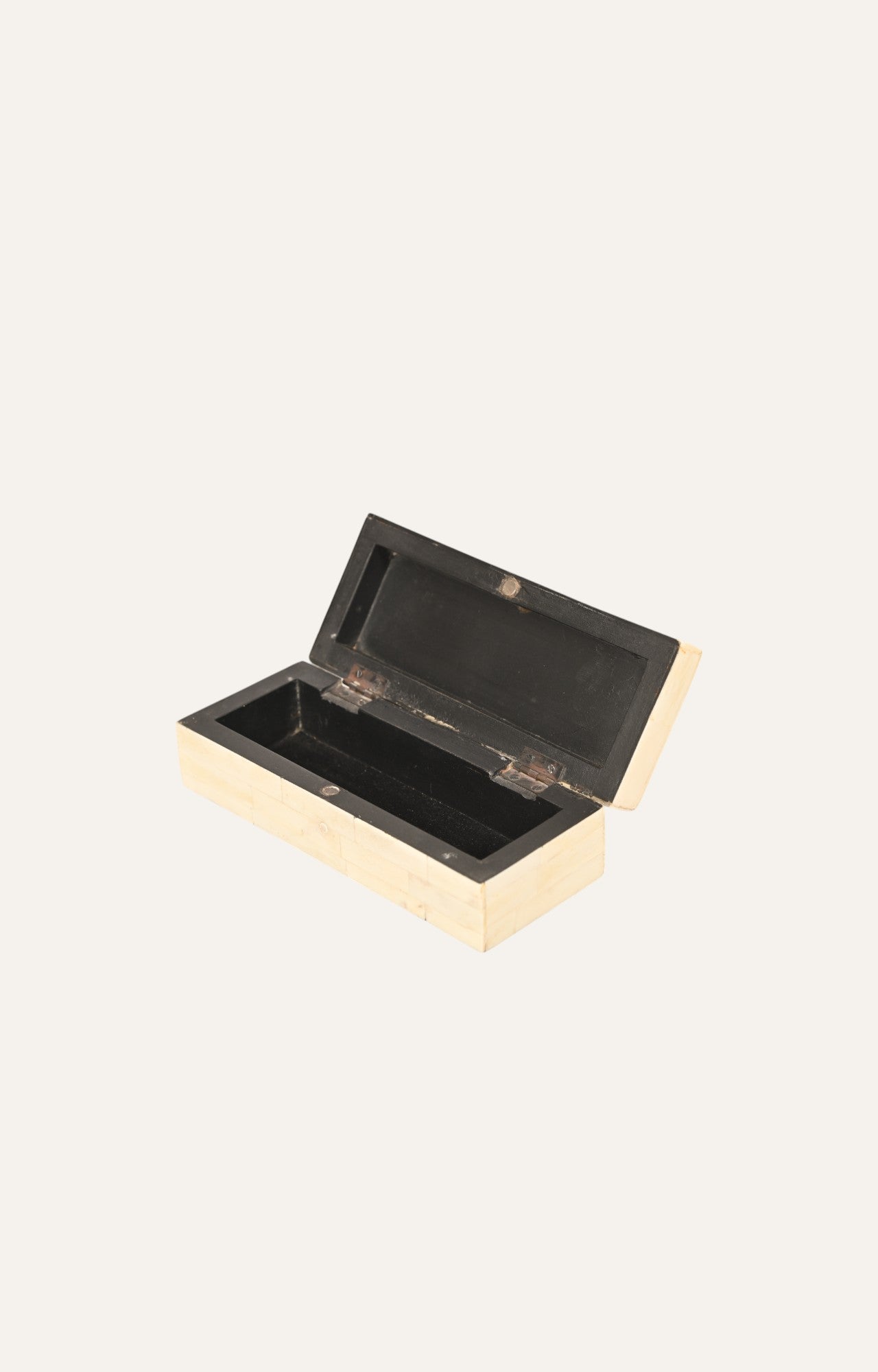 Minimal Cream Bone Inlay Box
