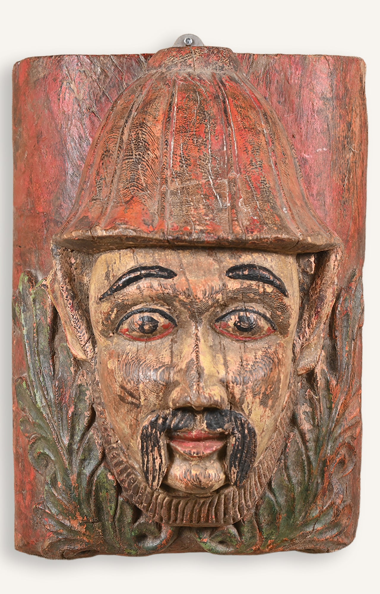 Vintage Chinese Wooden Mask