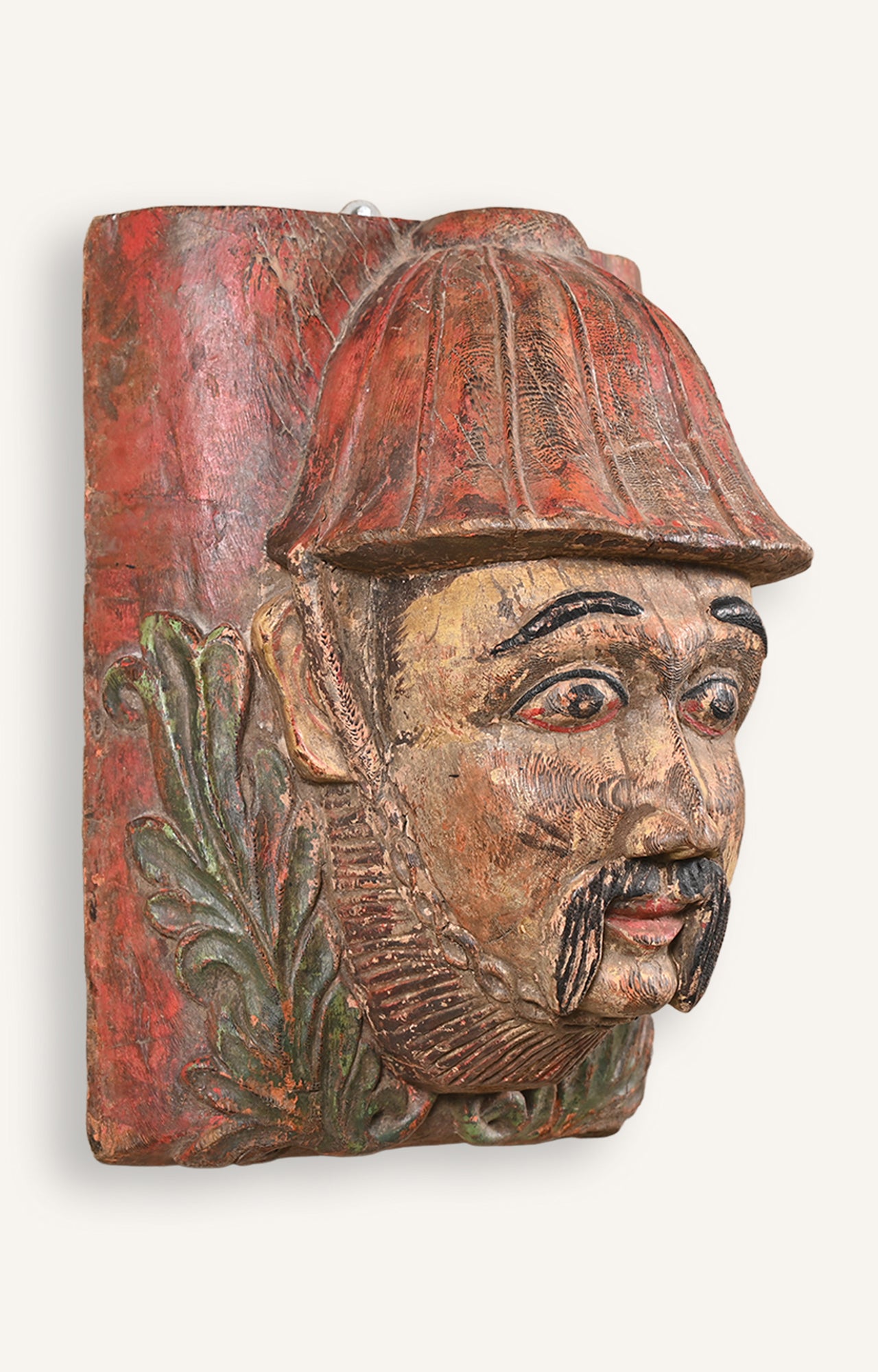 Vintage Chinese Wooden Mask