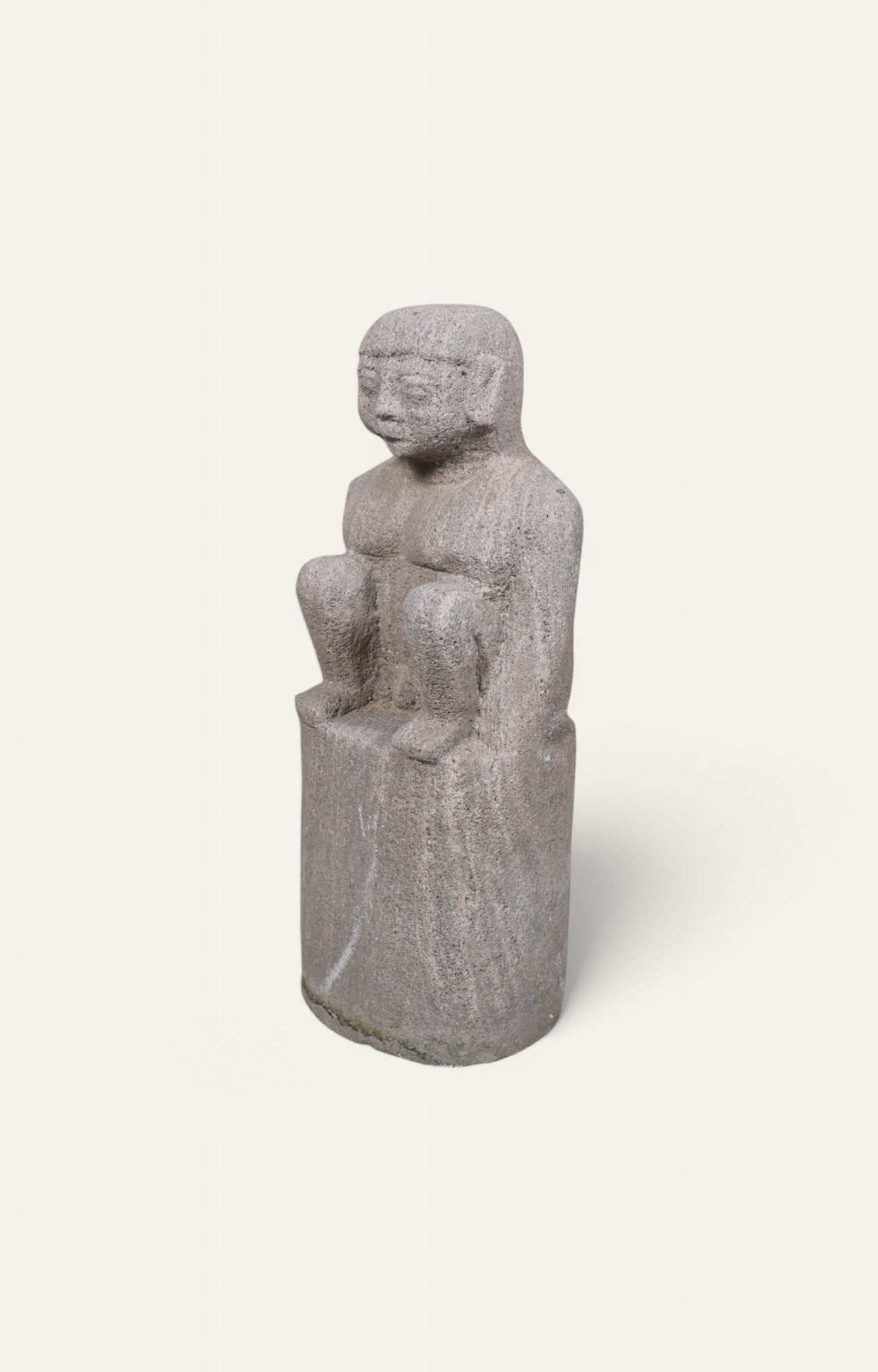 Antique Man Stone Sculpture