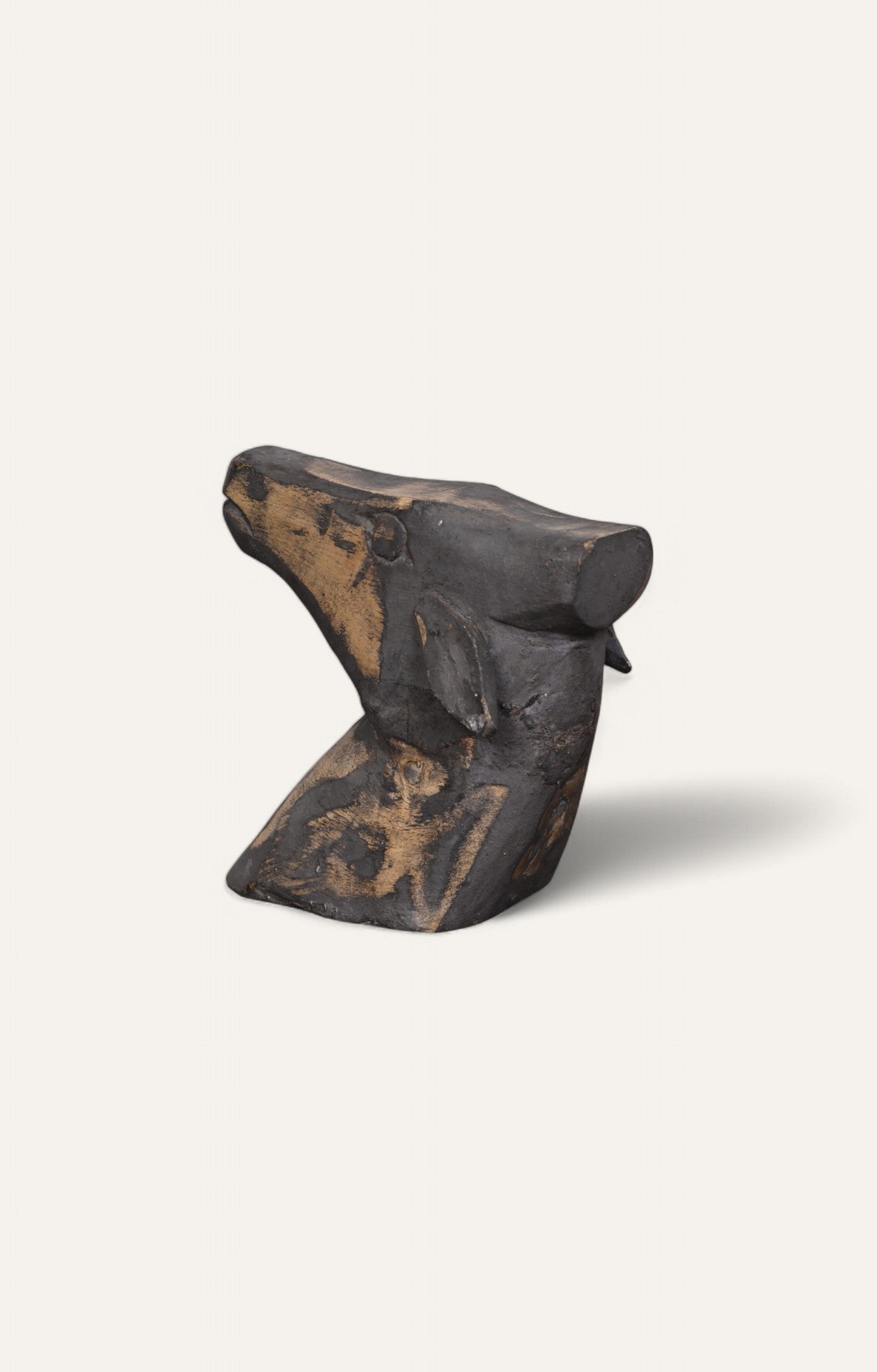 Wooden Handcrafted Fine Quality Decorative Cow Figurine