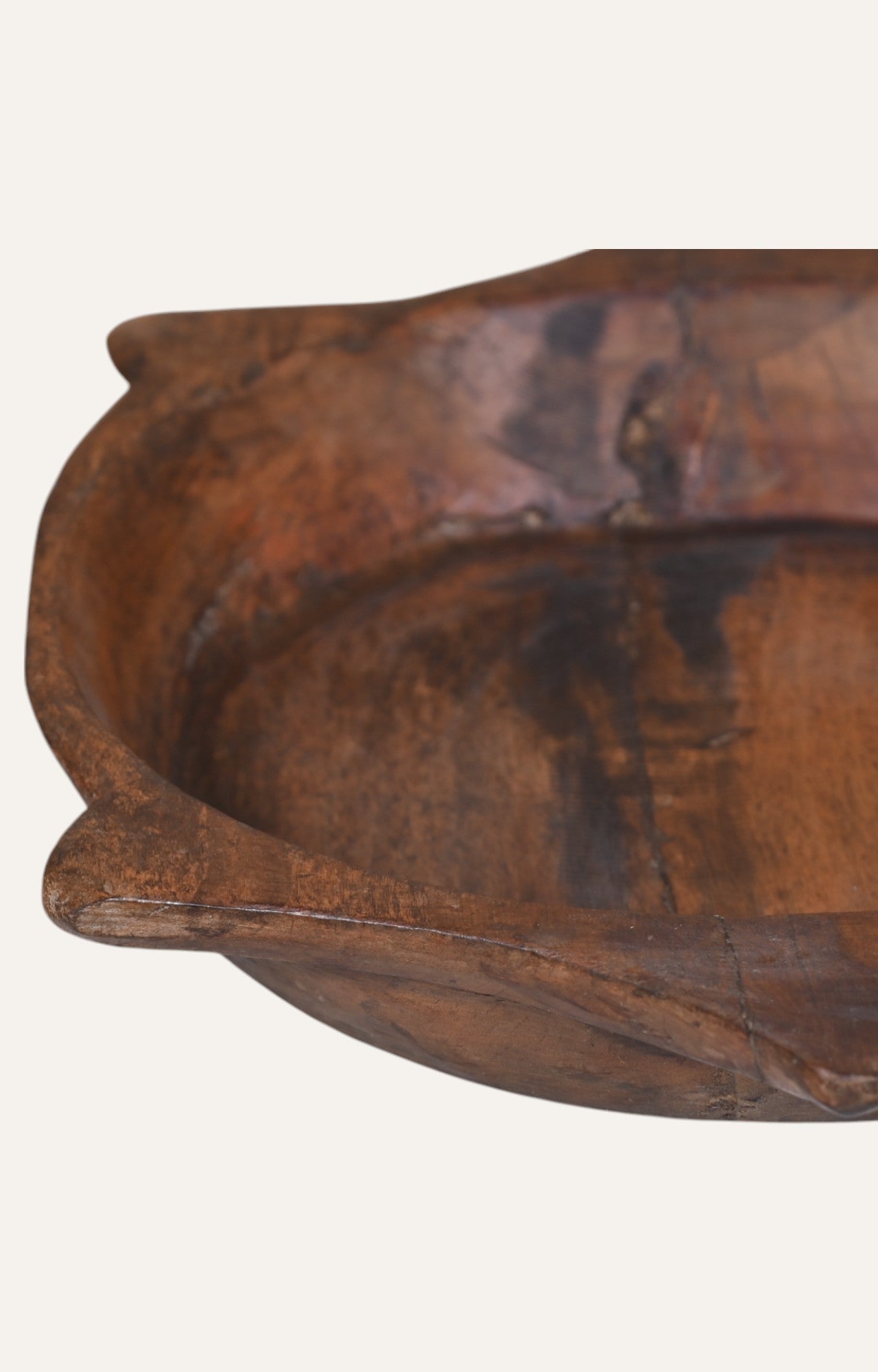 Large Decorative Wooden Tray