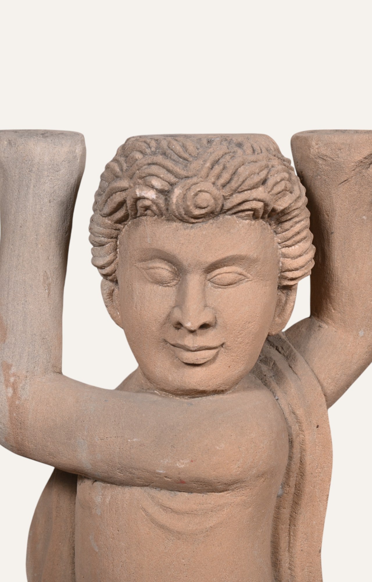 Cupid Sandstone Vintage Sculpture