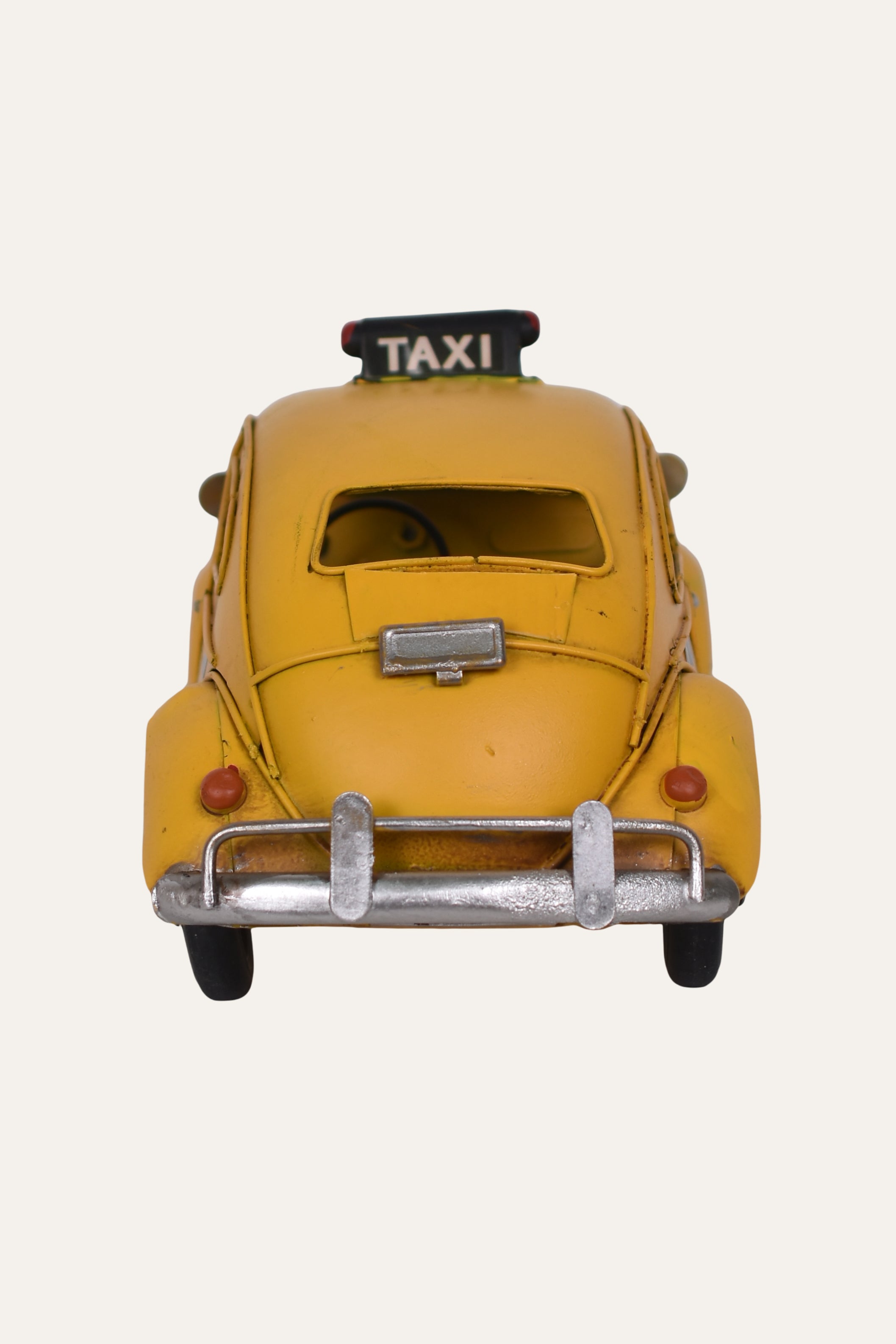 Vintage Retro Yellow Vintage Car Décor