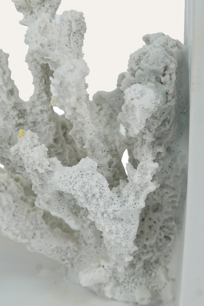 Decorative Coral Sculpture Bookends for Home
