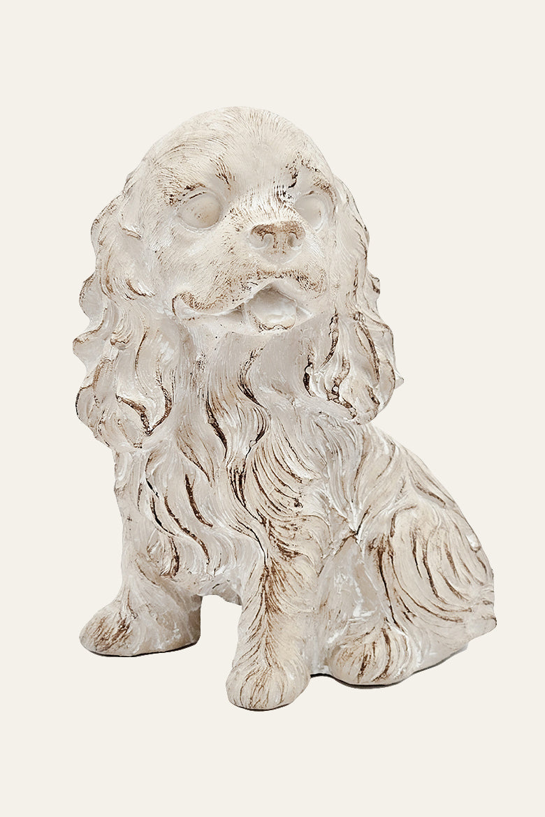 Decorative Puppy Dog Figurine Statue