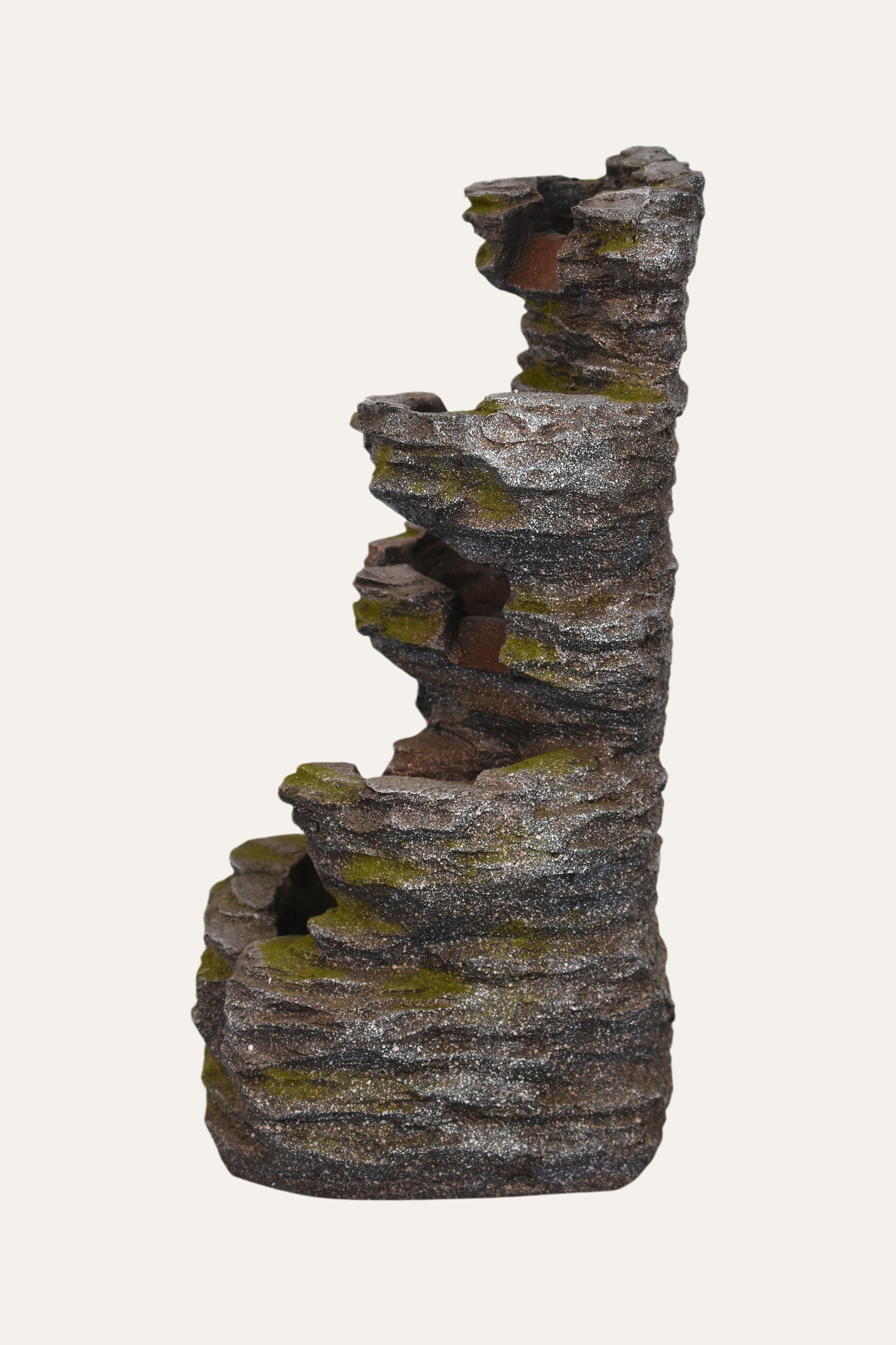 Decorative Stacked stone fountain