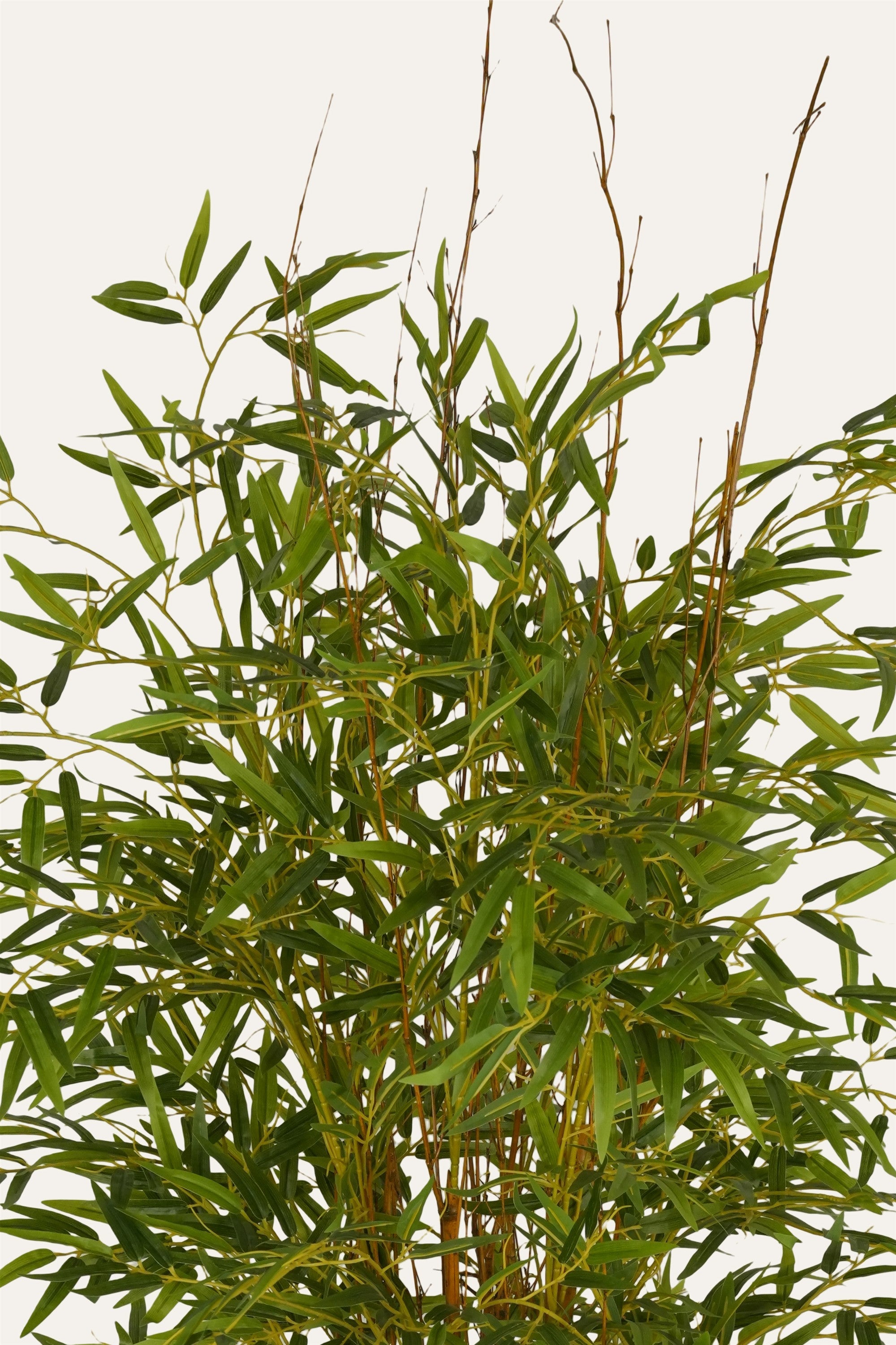Decorative faux bamboo tree