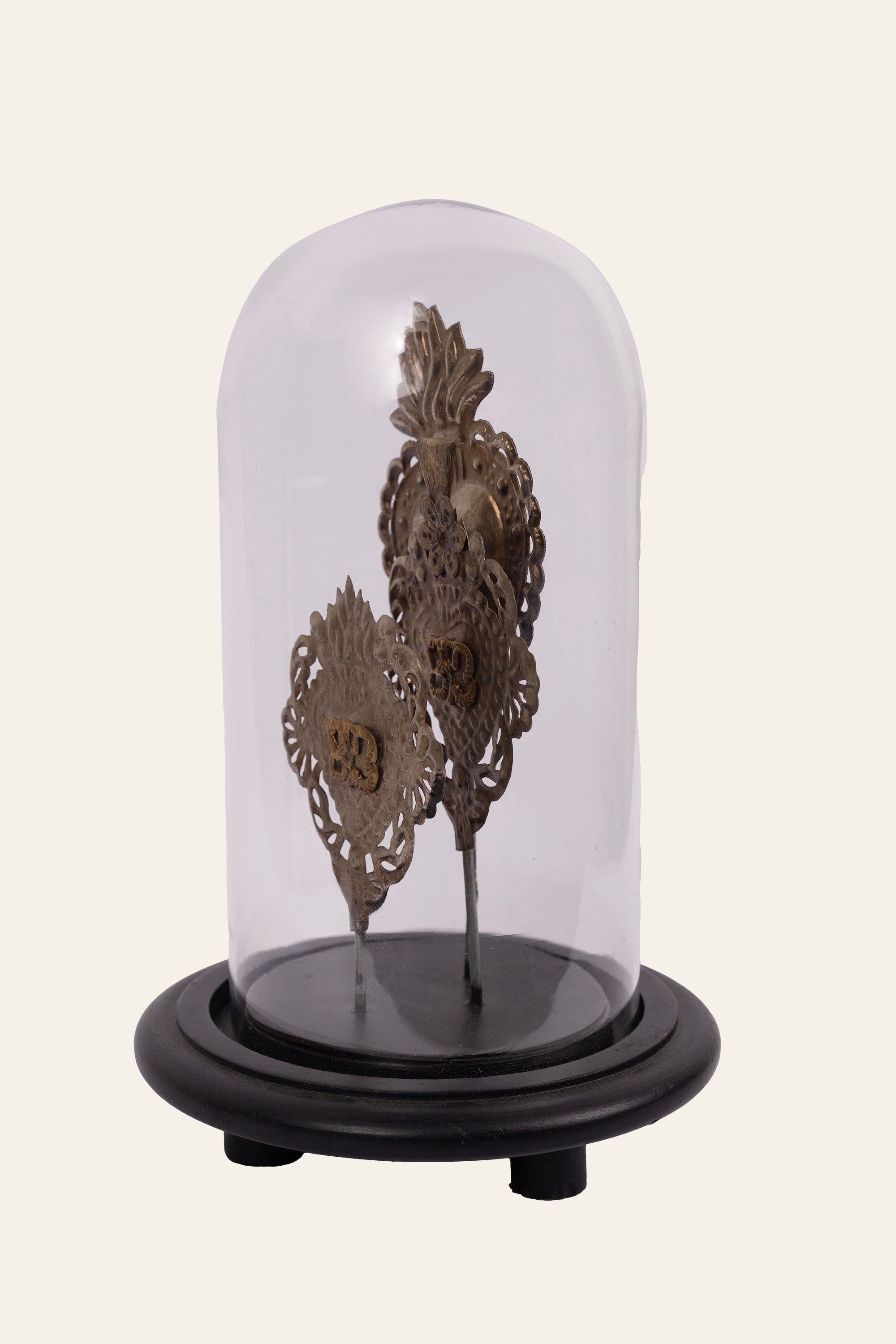 Decorative glass cloche for home décor