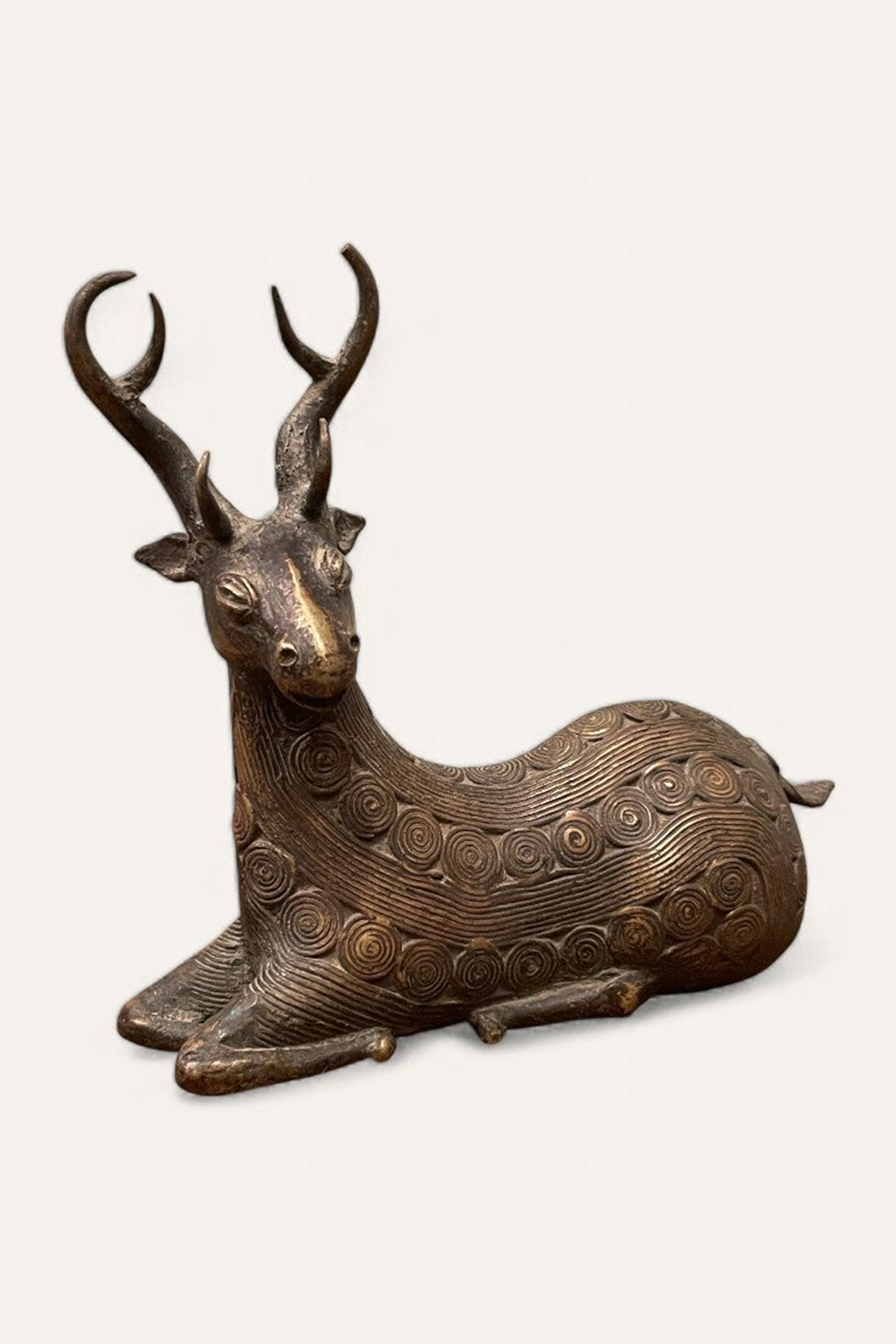 Deer Tribal Art Sculpture