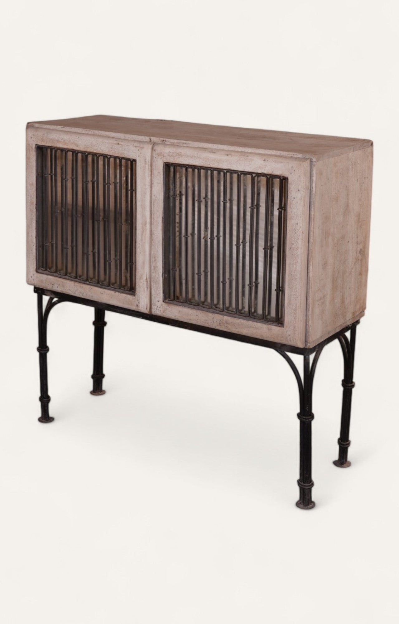Distressed Colonial Cabinet