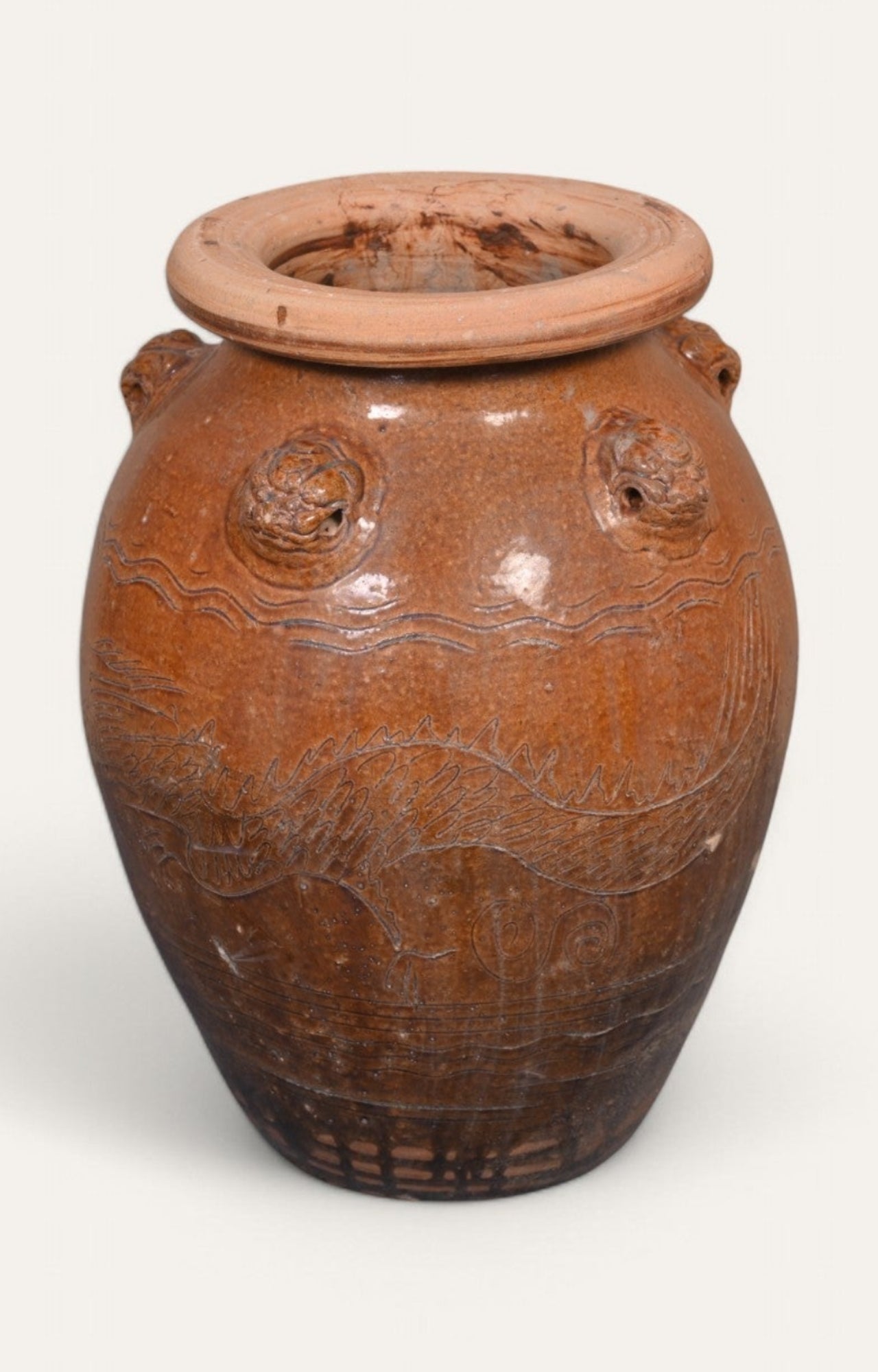 Dynasty Vintage Chinese Ceramic Pot