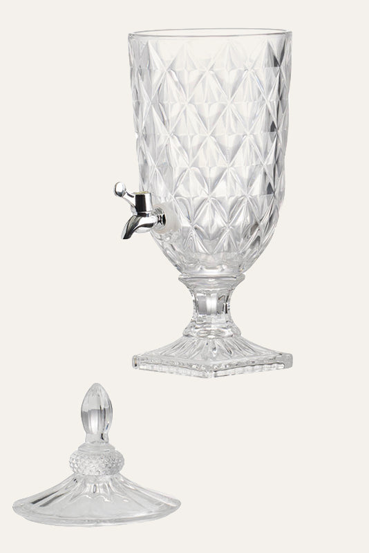 jar with tab and lid