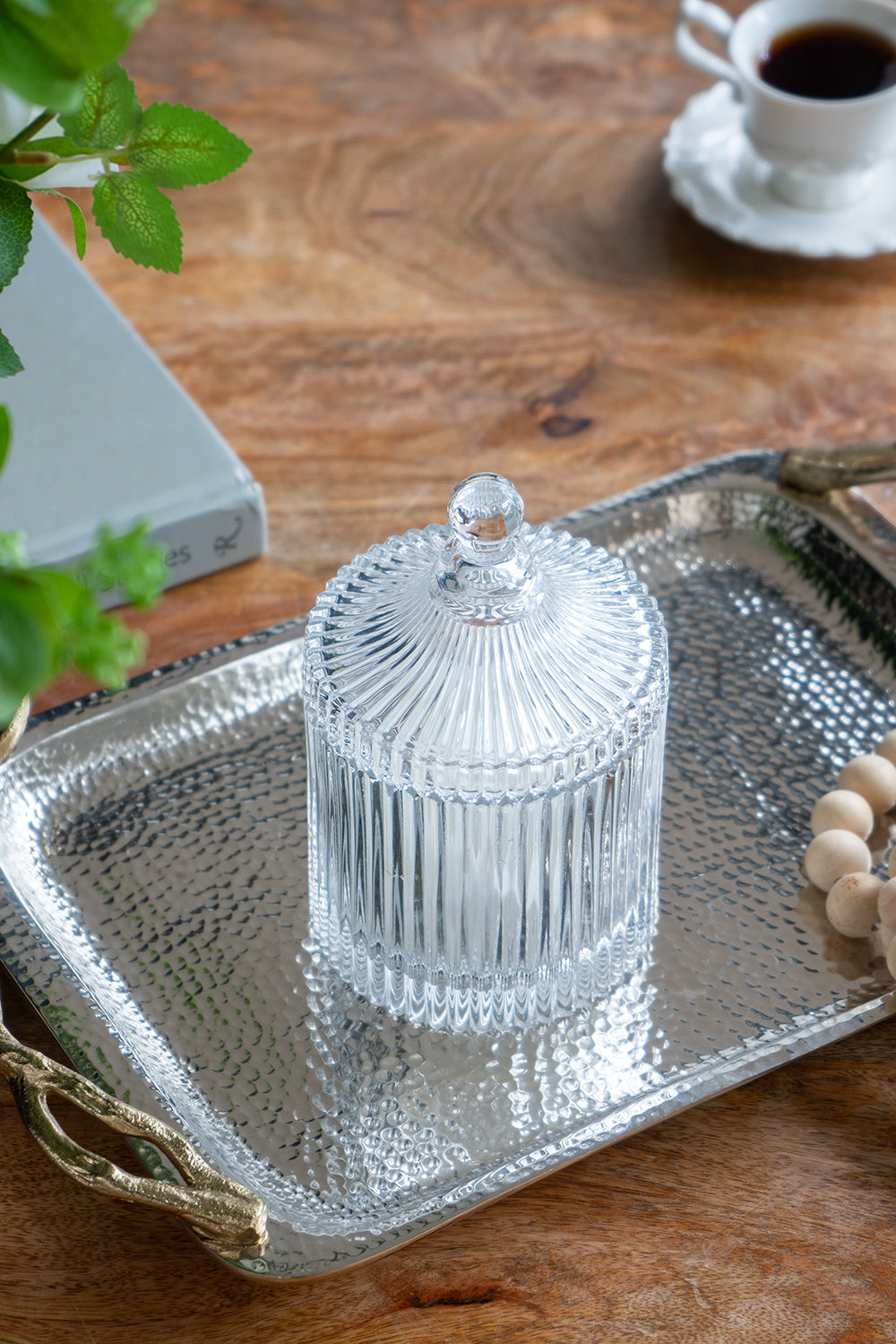Glass Cookie Jar