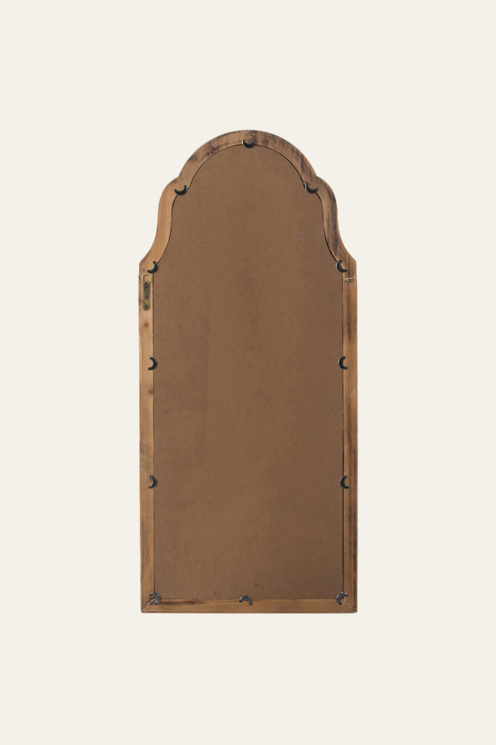 Wooden wall mirror